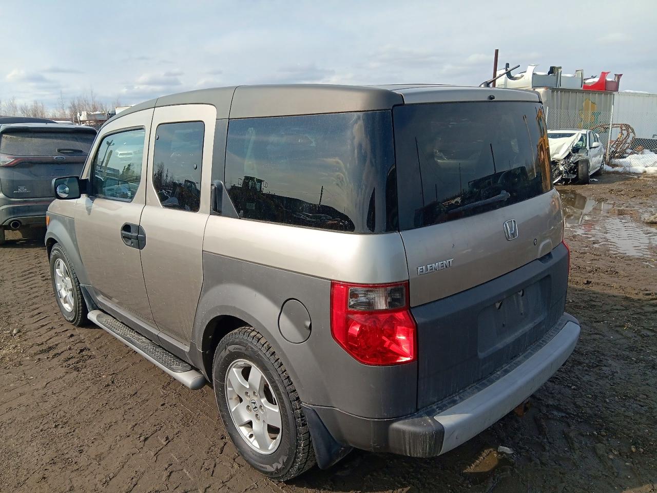 2004 Honda Element Ex Gray vin: 5J6YH28664L024558