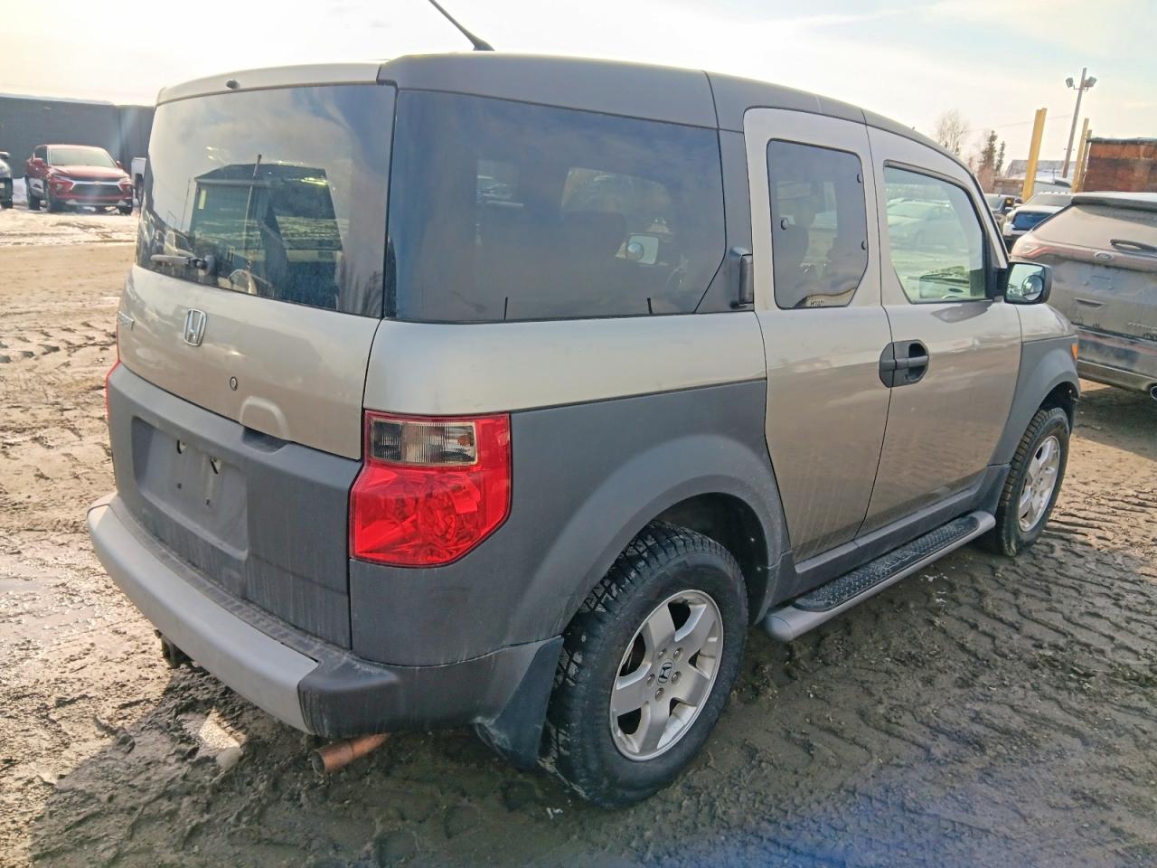 2004 Honda Element Ex Gray vin: 5J6YH28664L024558