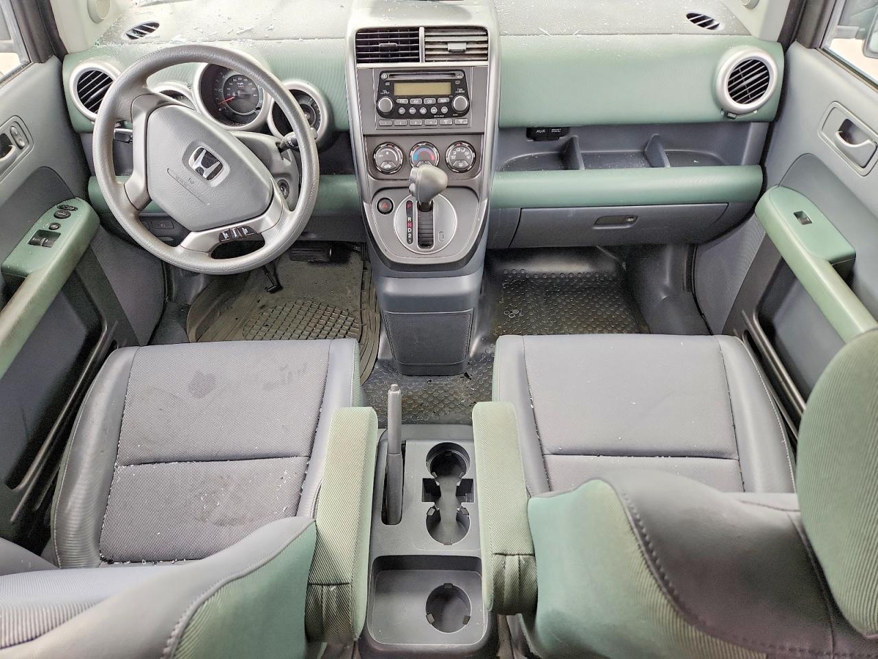 2004 Honda Element Green vin: 5J6YH28664L034474