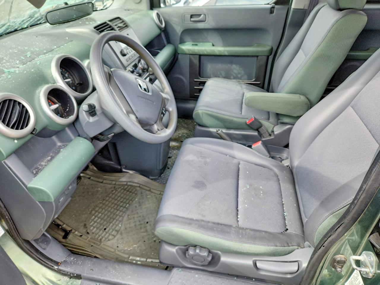 2004 Honda Element Green vin: 5J6YH28664L034474