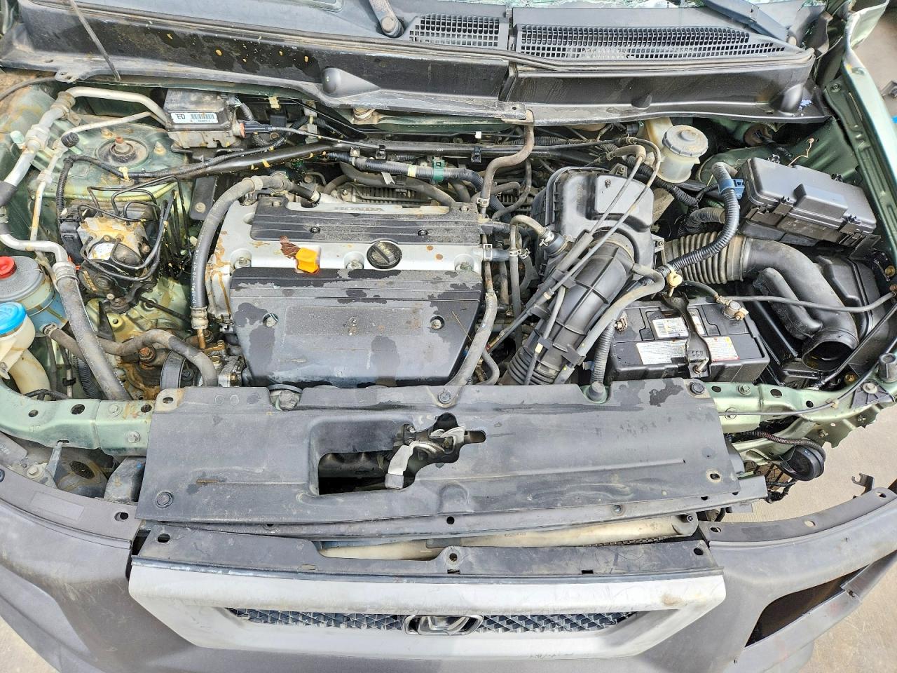 2004 Honda Element Green vin: 5J6YH28664L034474