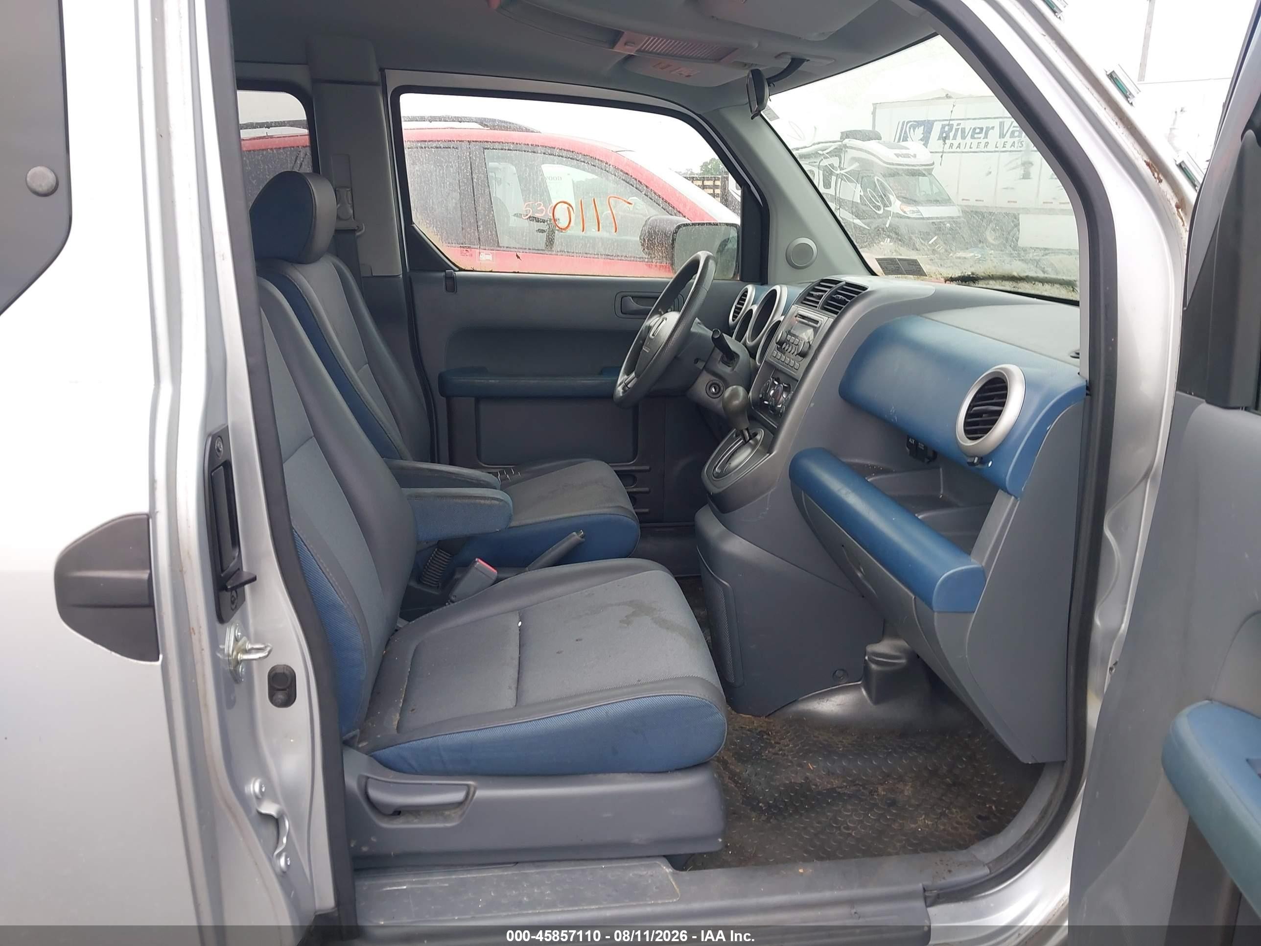 2006 Honda Element Ex Blue vin: 5J6YH28666L016513