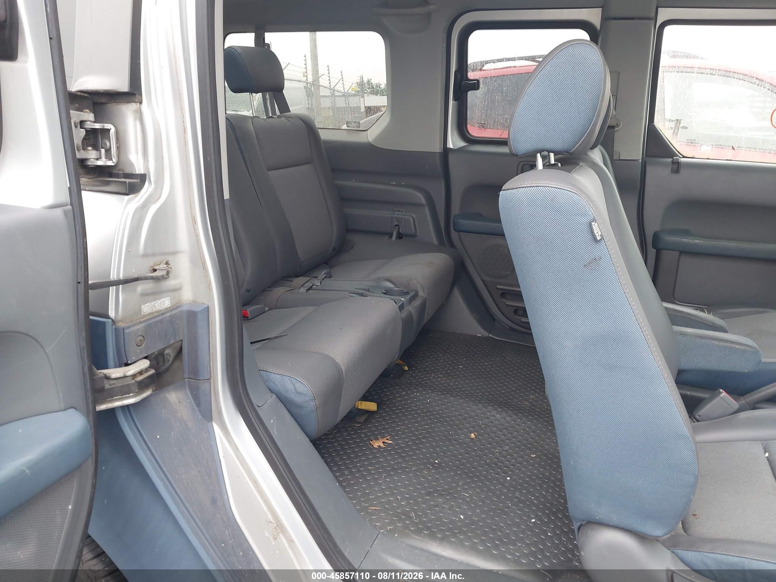 2006 Honda Element Ex Blue vin: 5J6YH28666L016513