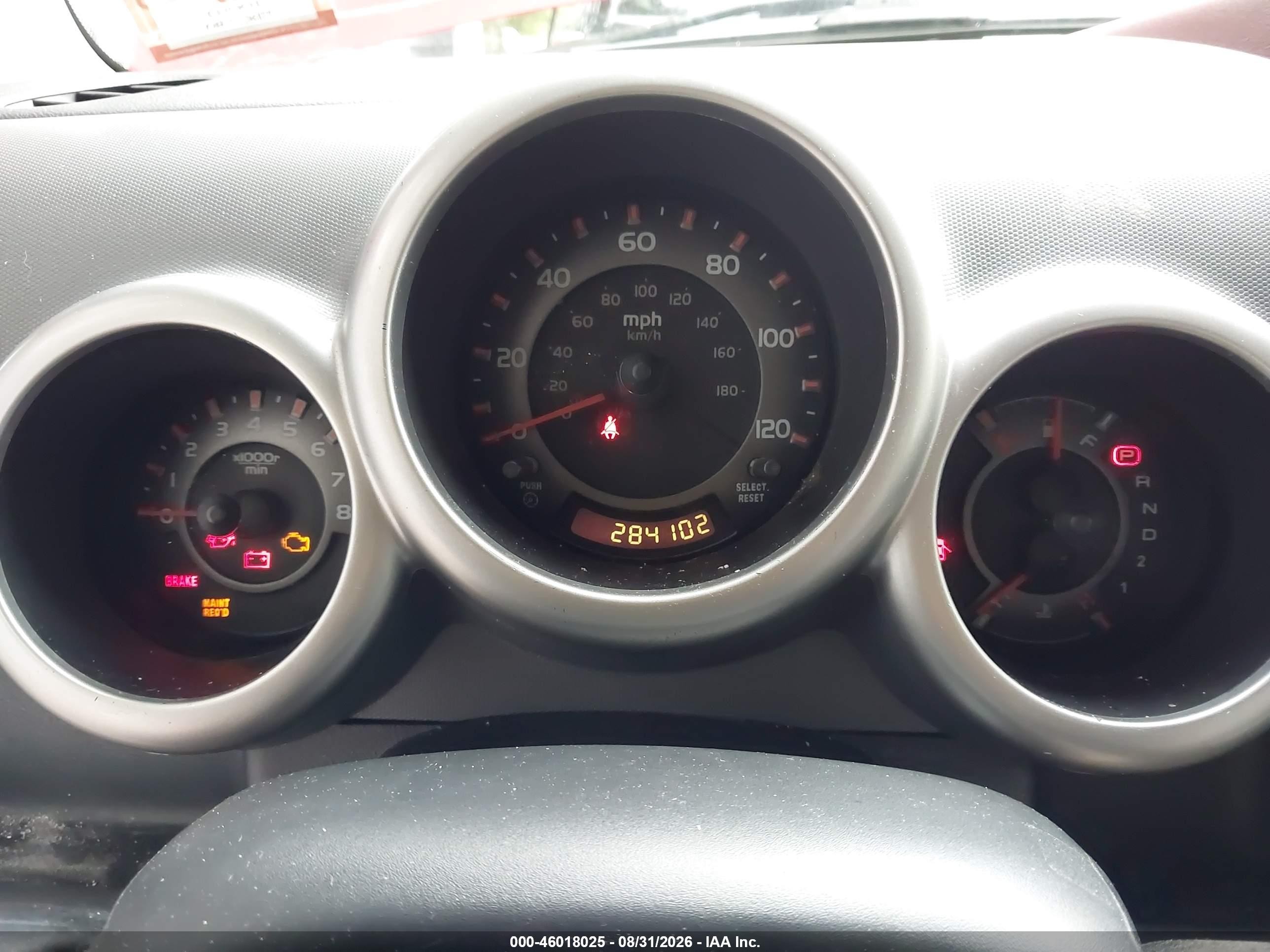 2005 Honda Element Ex Red vin: 5J6YH28675L011853