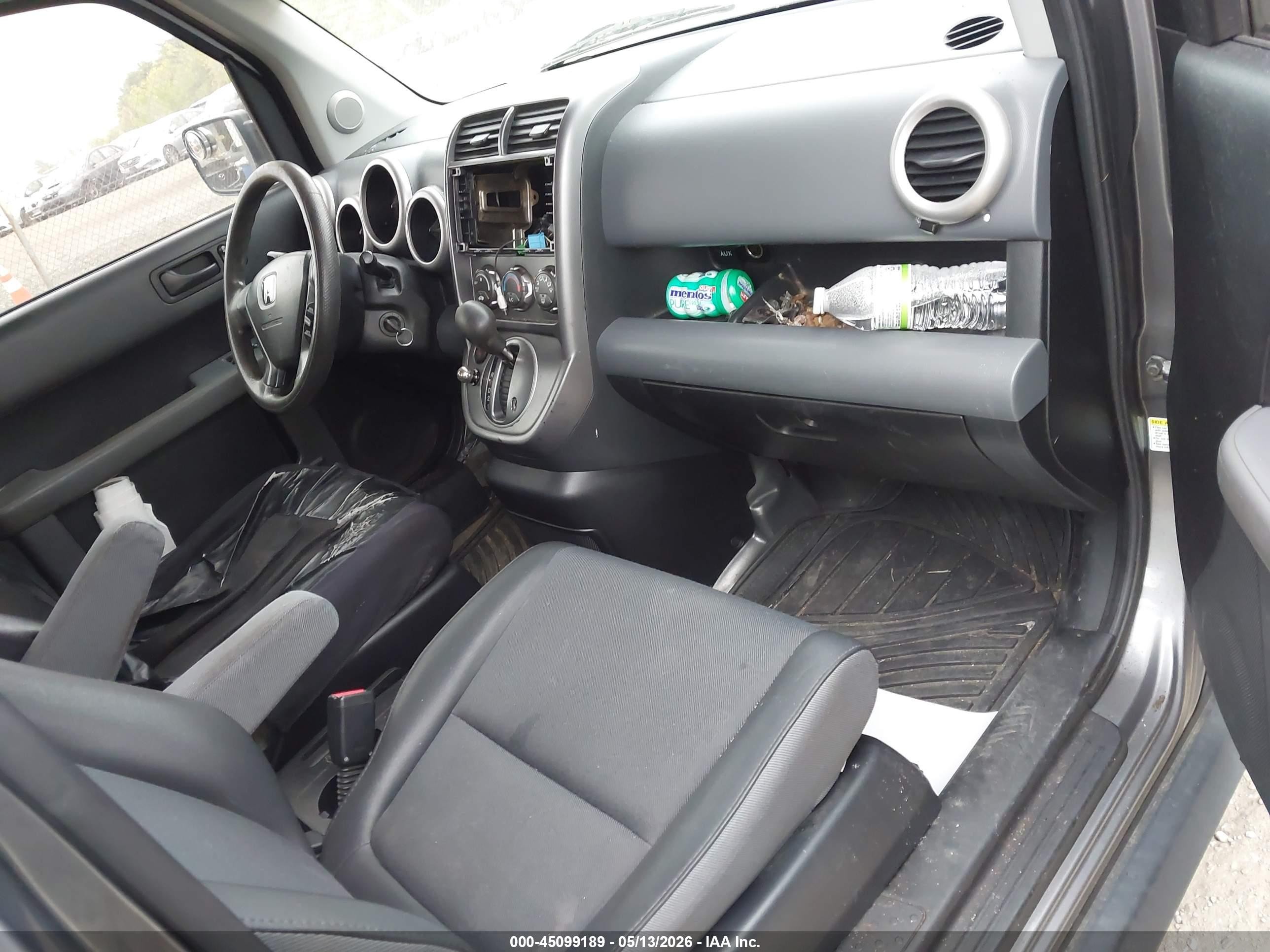 2005 Honda Element Ex Gray vin: 5J6YH28675L032654
