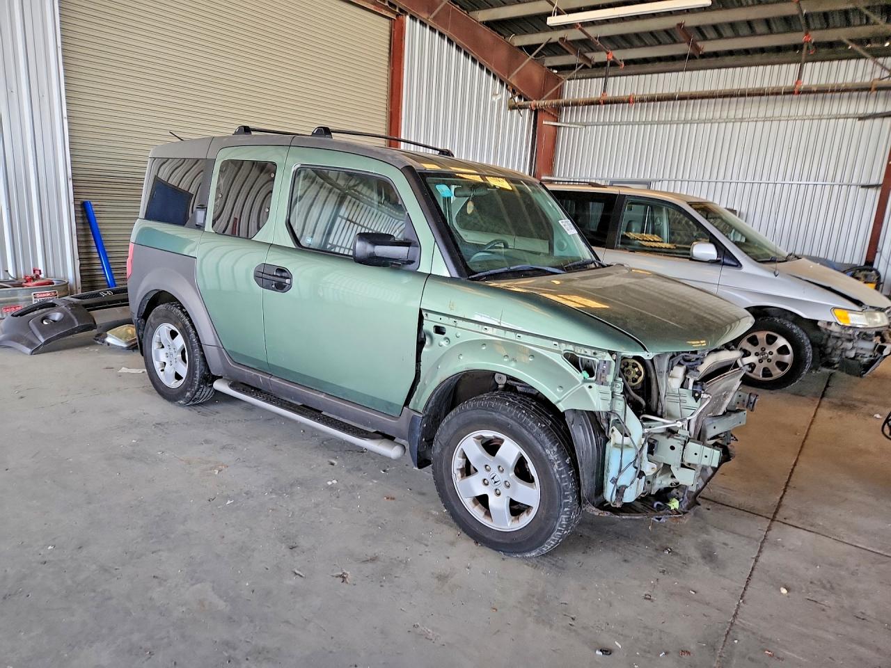 2004 Honda Element Ex Зеленый vin: 5J6YH28684L006577