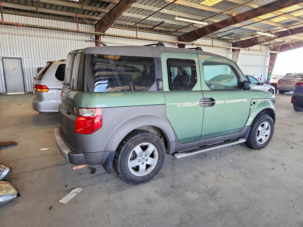 2004 Honda Element Ex Зеленый vin: 5J6YH28684L006577