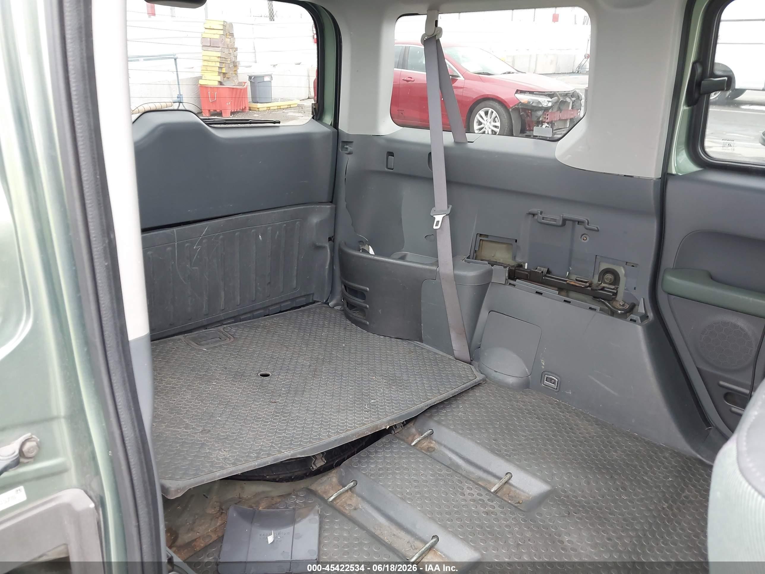 2004 Honda Element Ex Green vin: 5J6YH28684L015778