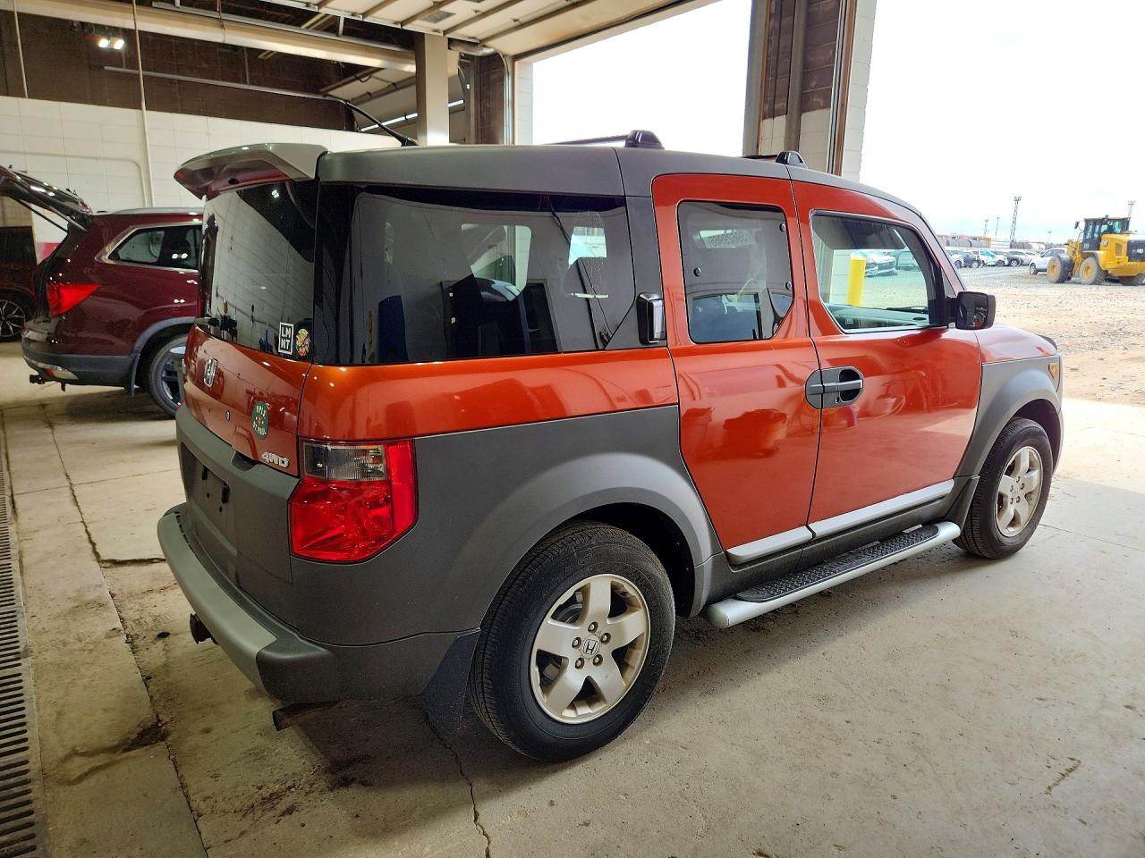 2004 Honda Element Ex Orange vin: 5J6YH28684L017594