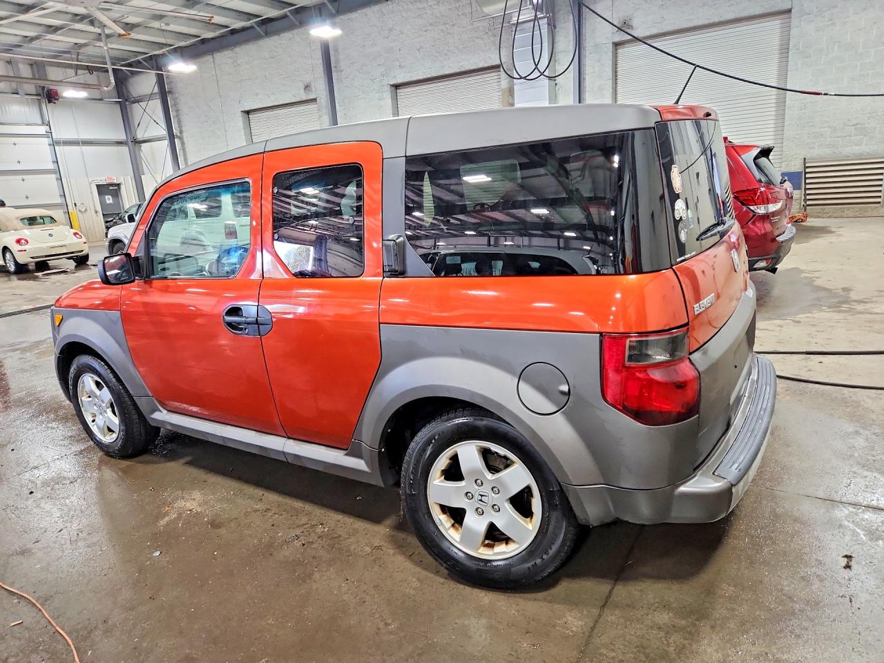 2005 Honda Element Ex Orange vin: 5J6YH28685L004717
