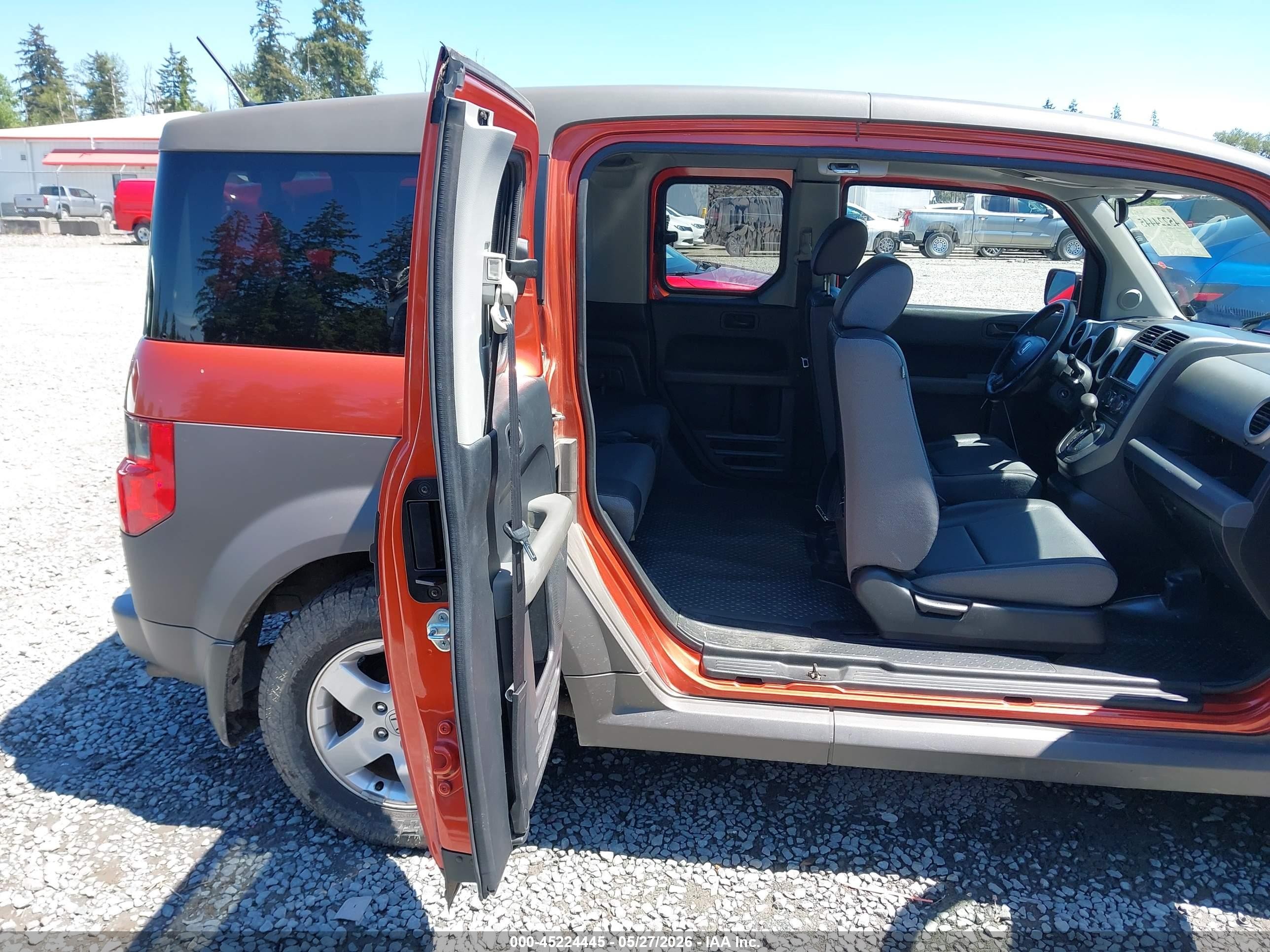 2005 Honda Element Ex Оранжевый vin: 5J6YH28685L015457