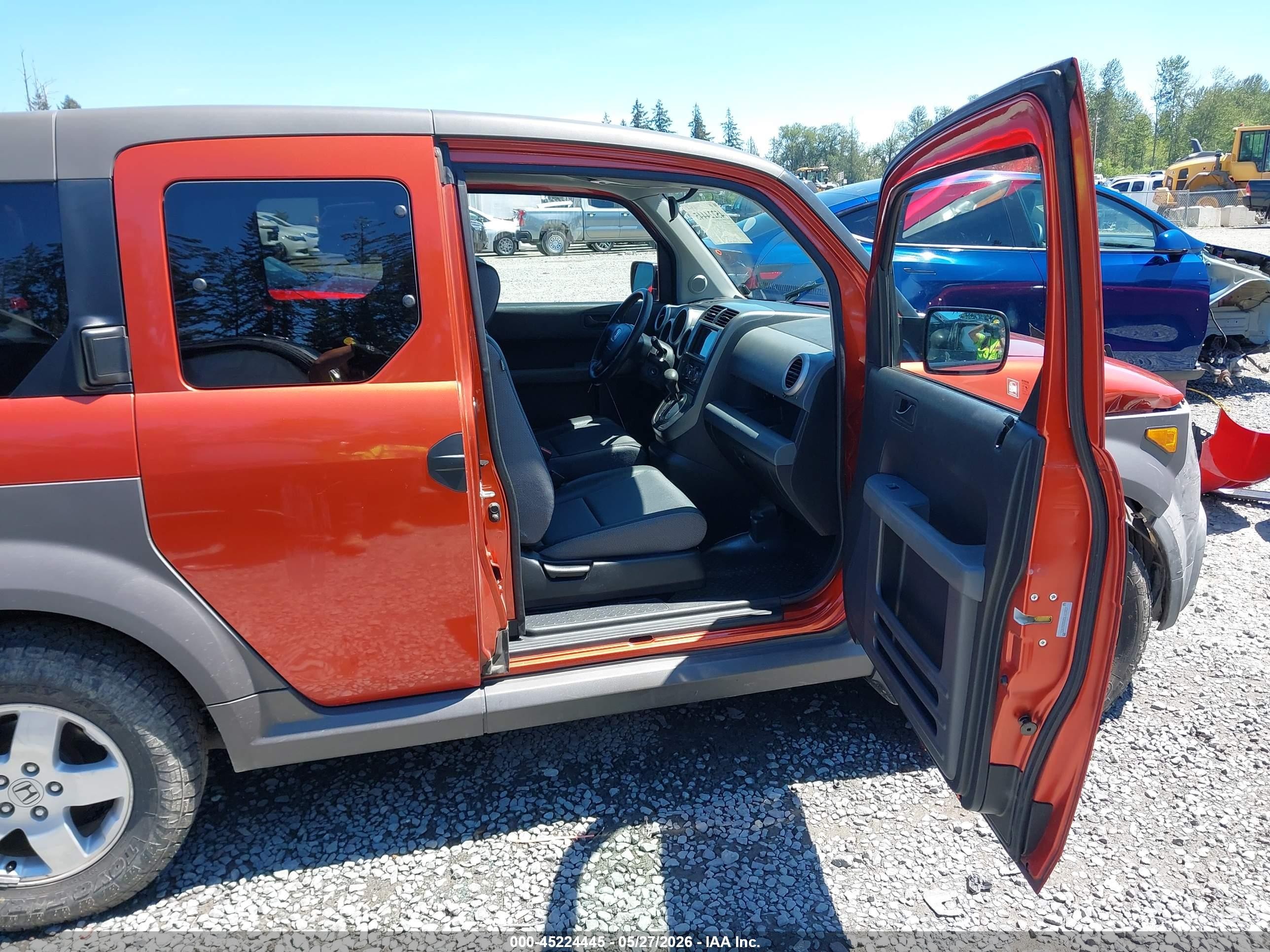 2005 Honda Element Ex Оранжевый vin: 5J6YH28685L015457