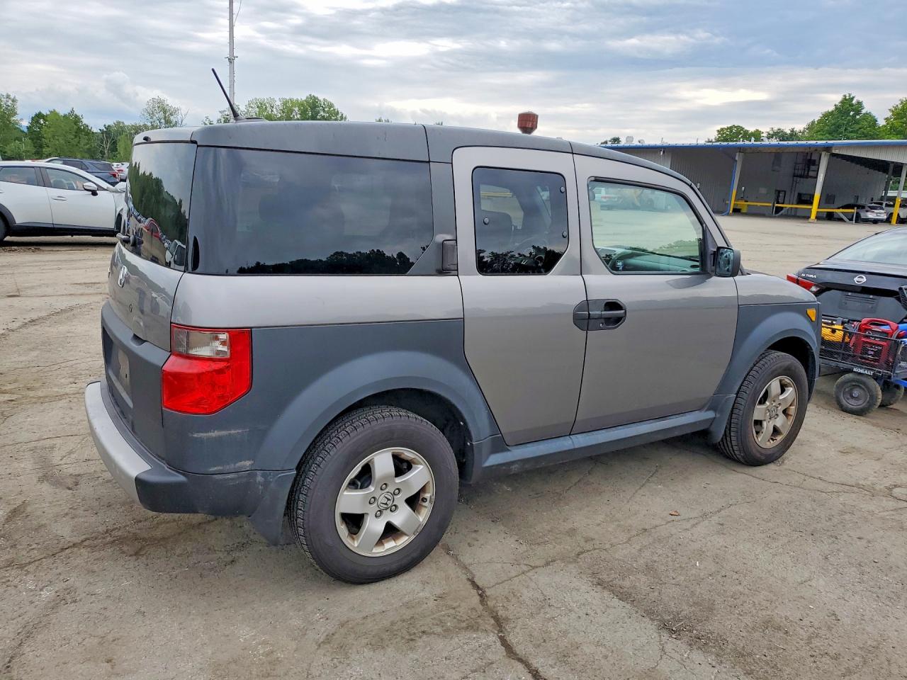 2005 Honda Element Ex Gray vin: 5J6YH28685L015698