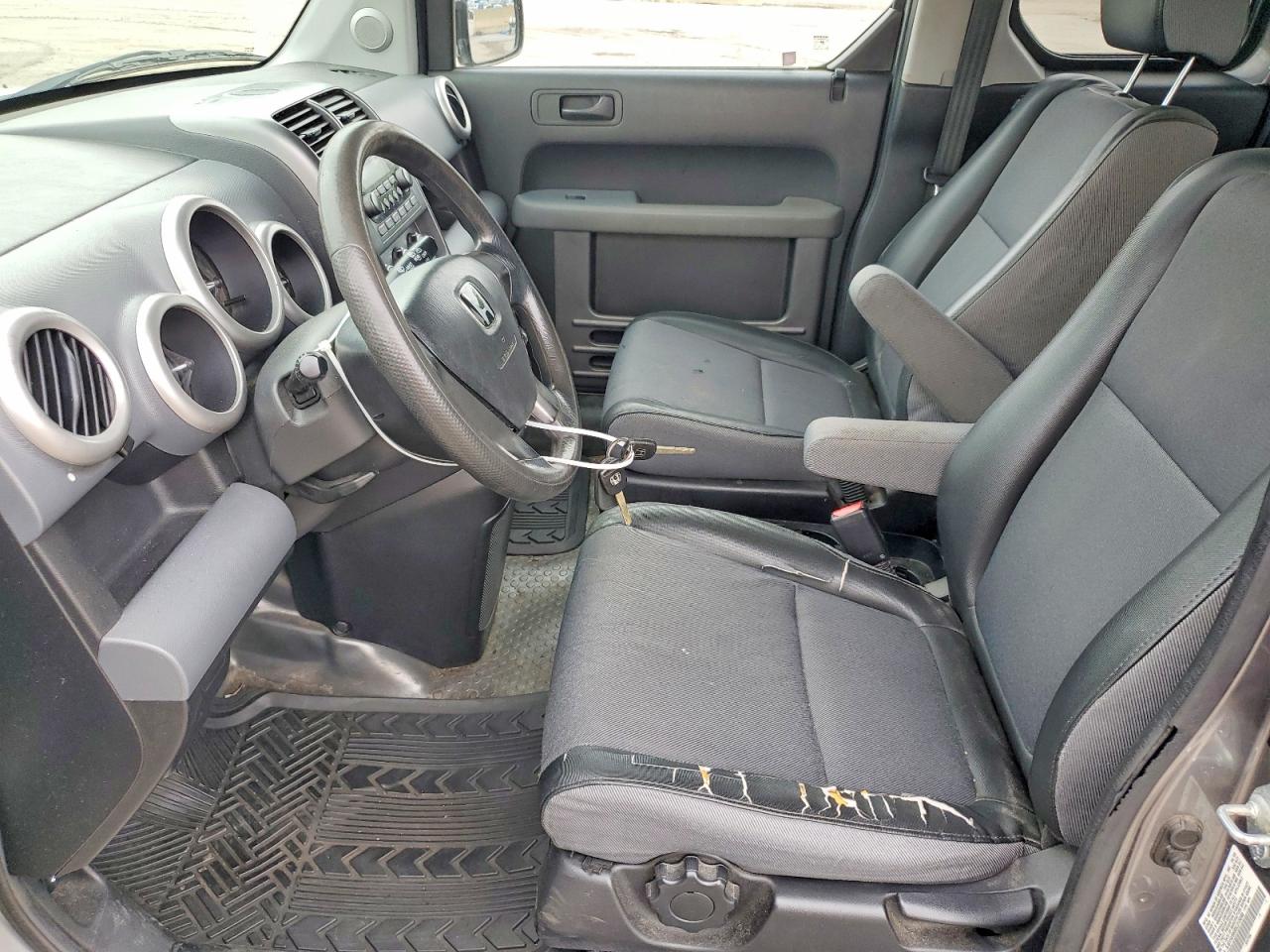 2005 Honda Element Ex Gray vin: 5J6YH28685L015698