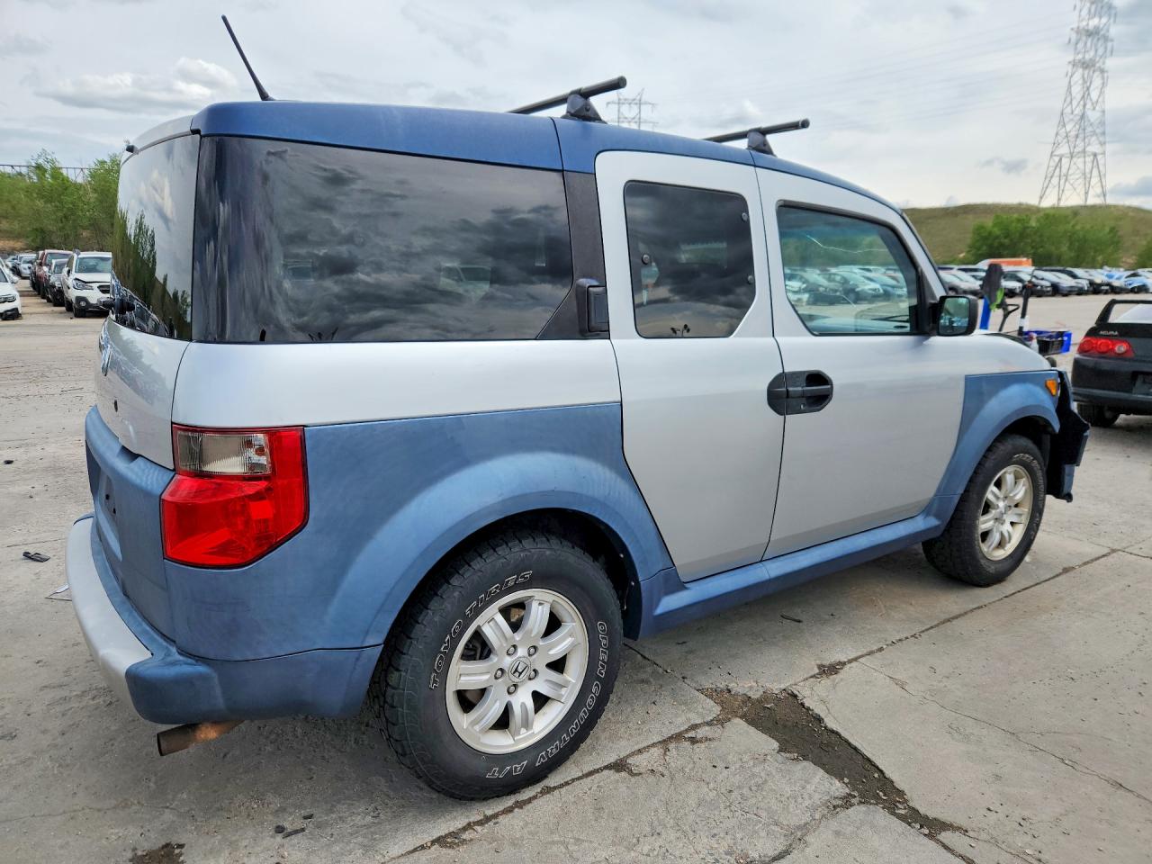 2006 Honda Element Ex Silver vin: 5J6YH28686L022460