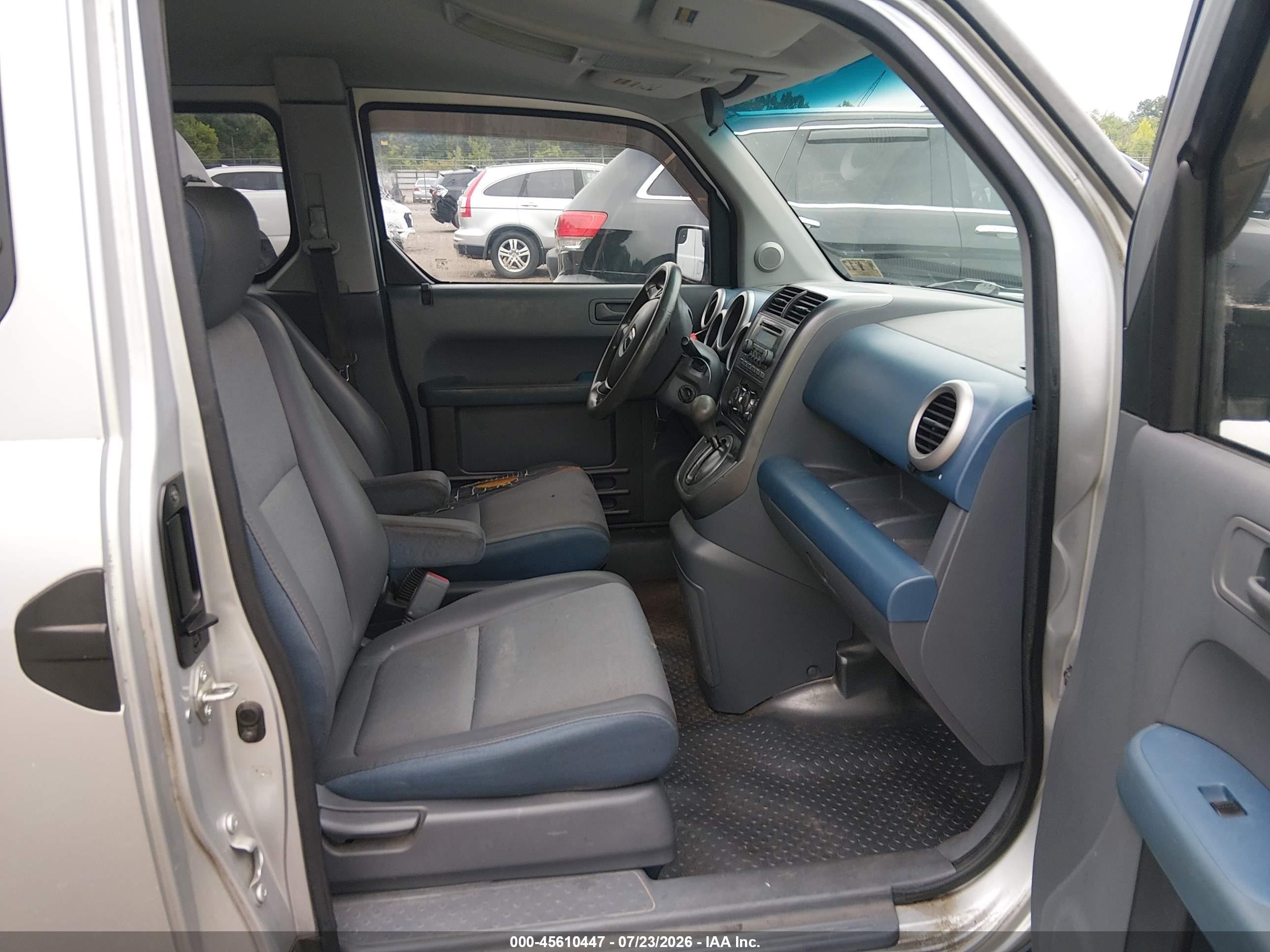 2006 Honda Element Ex Синий vin: 5J6YH28686L026072