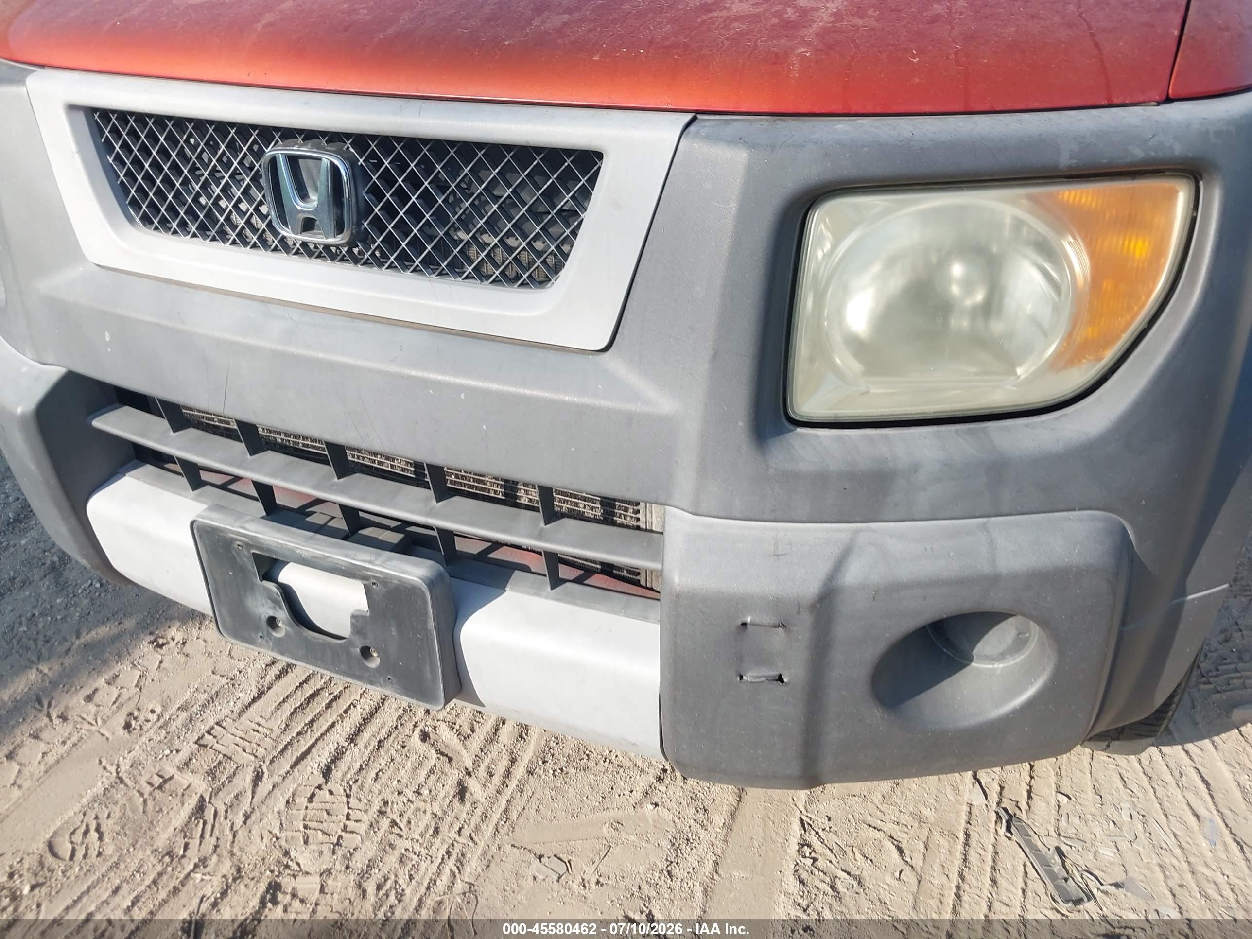 2004 Honda Element Ex Orange vin: 5J6YH28694L017796