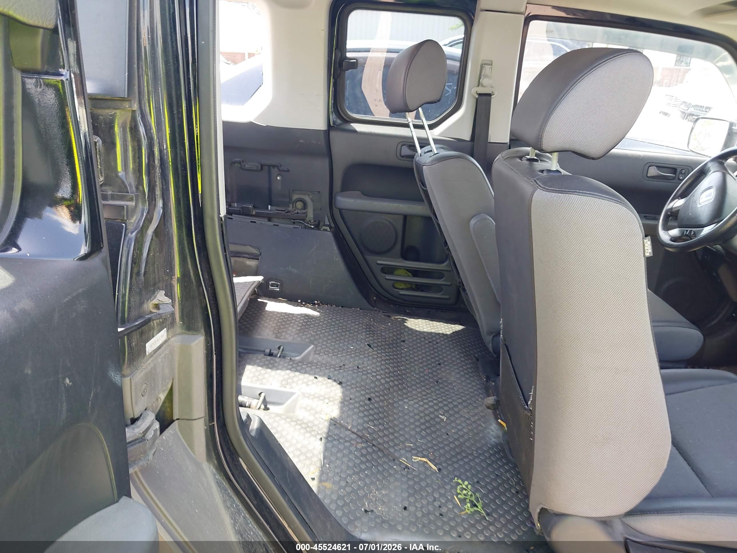 2004 Honda Element Ex Black vin: 5J6YH28694L027504