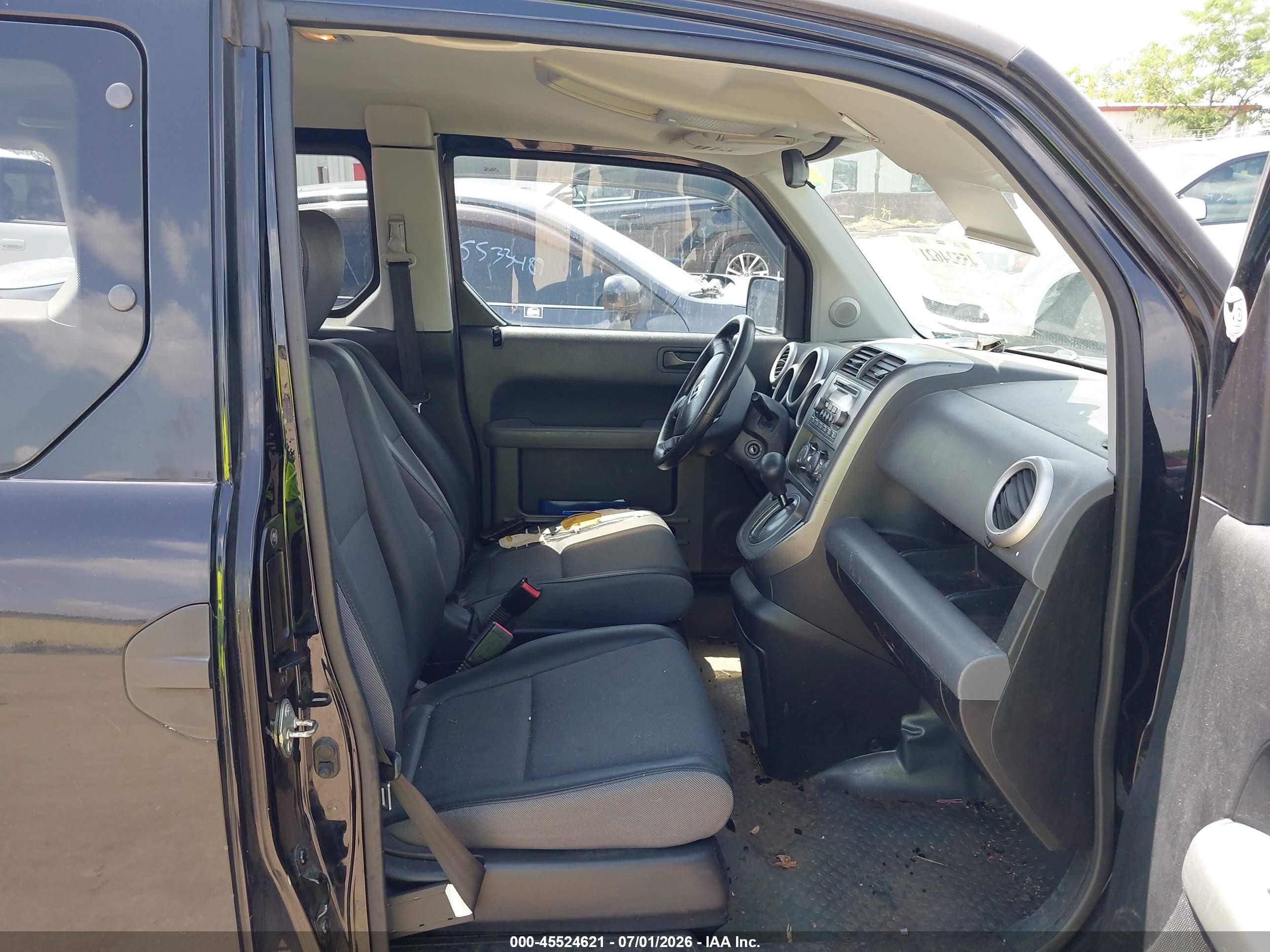 2004 Honda Element Ex Black vin: 5J6YH28694L027504