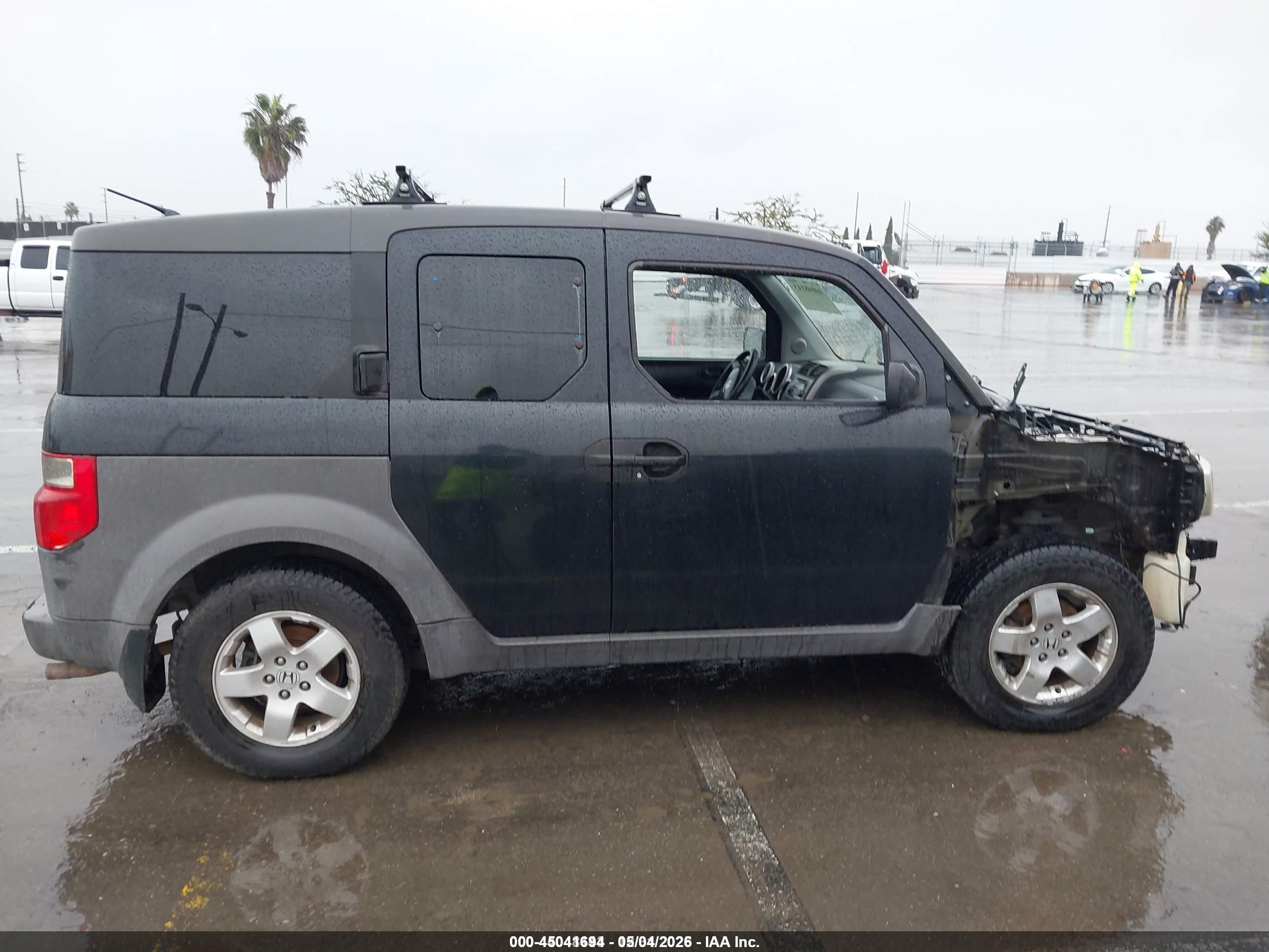 2004 Honda Element Ex Black vin: 5J6YH28694L027941