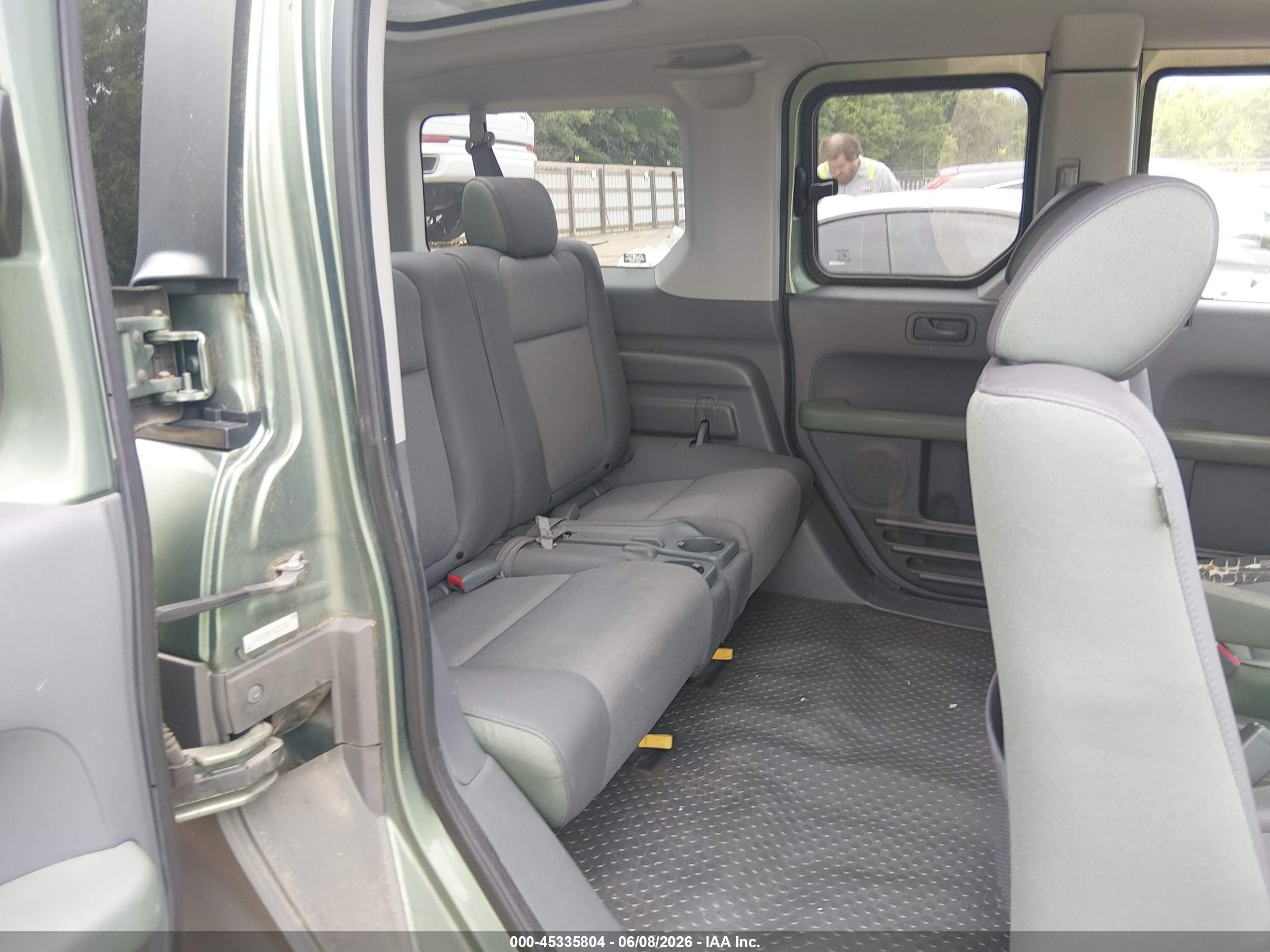 2004 Honda Element Ex Green vin: 5J6YH28694L035750