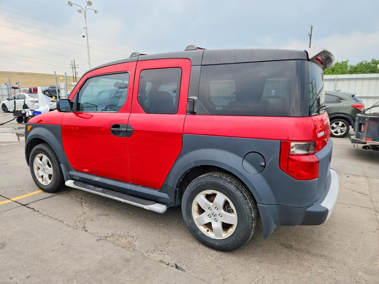 2005 Honda Element Ex Красный vin: 5J6YH28695L011868
