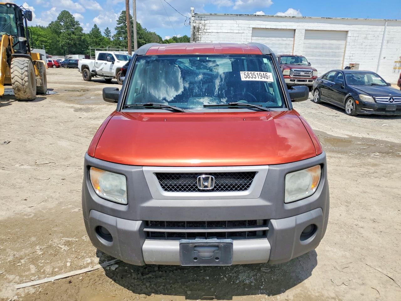 2005 Honda Element Ex Orange vin: 5J6YH28695L013233