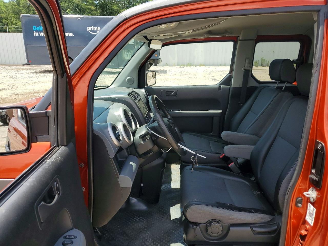 2005 Honda Element Ex Orange vin: 5J6YH28695L013233