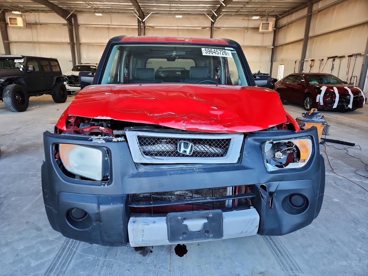 2005 Hond Element Red vin: 5J6YH28695L015287