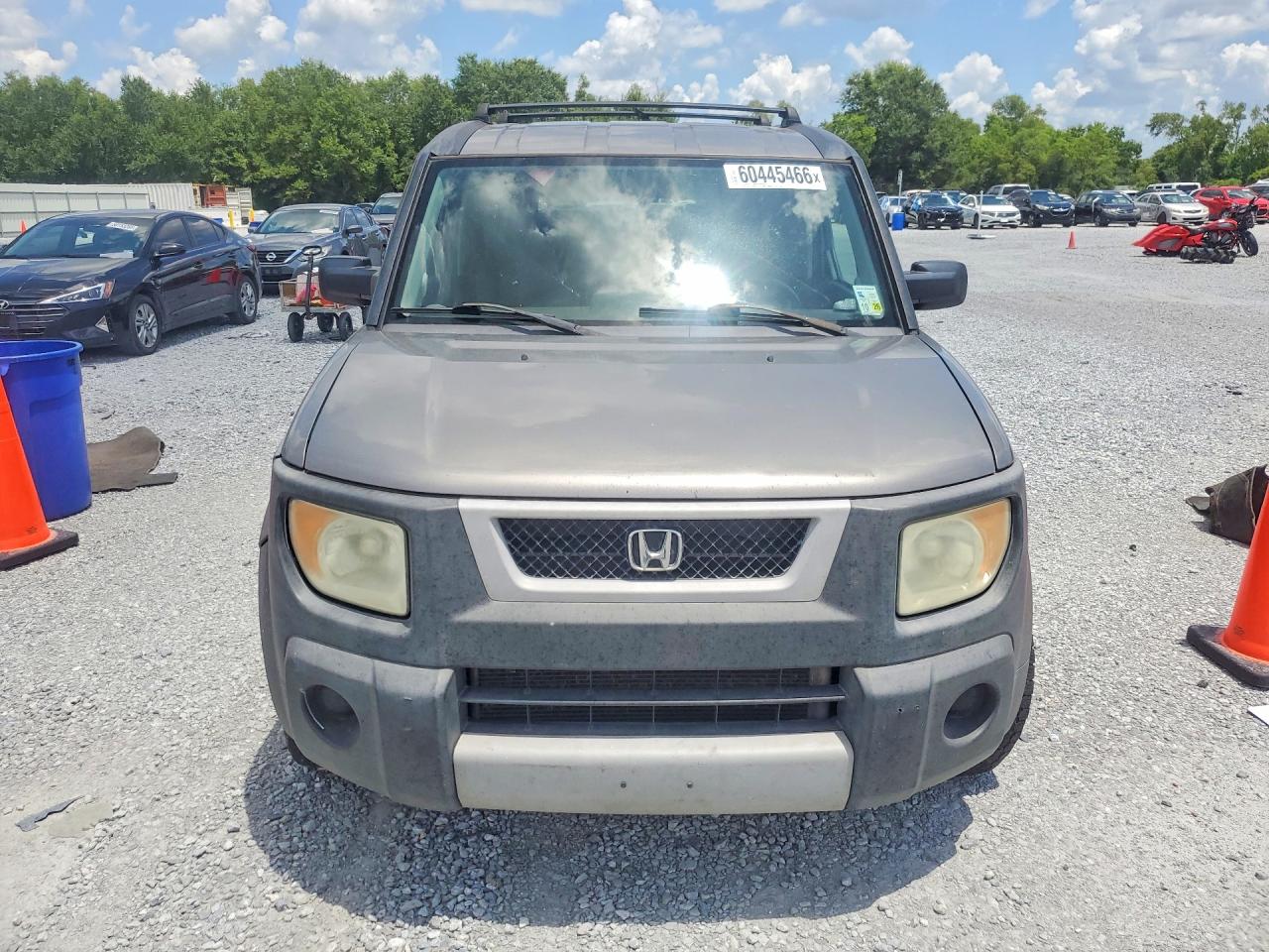 2005 Honda Element Ex Gray vin: 5J6YH28695L018027