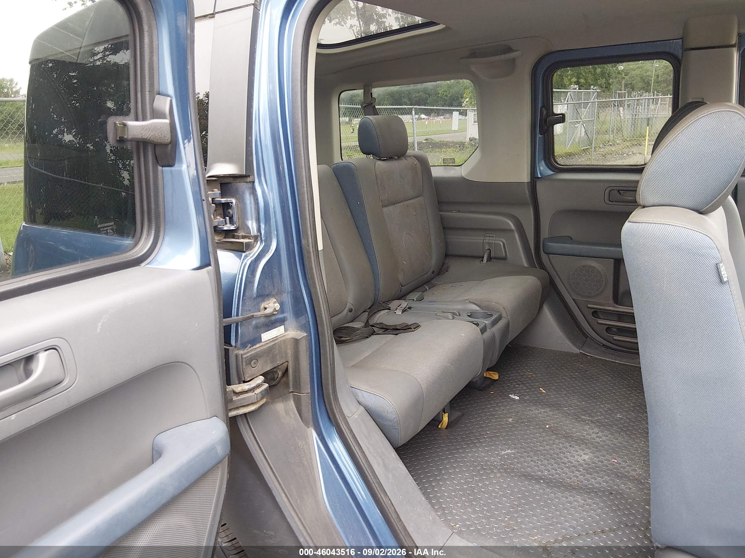 2006 Honda Element Ex Синий vin: 5J6YH28696L019292
