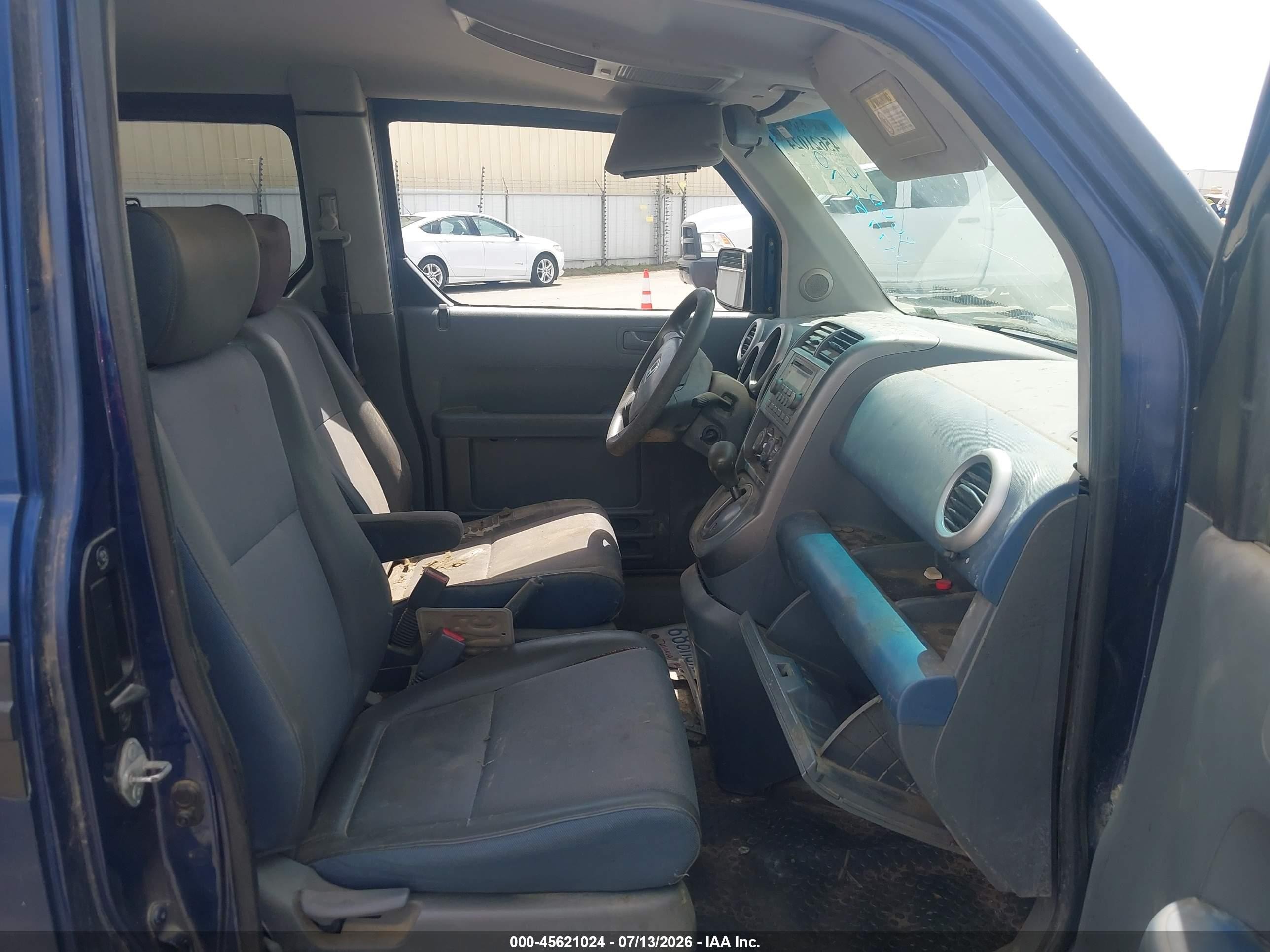 2003 Honda Element Ex Blue vin: 5J6YH286X3L050546