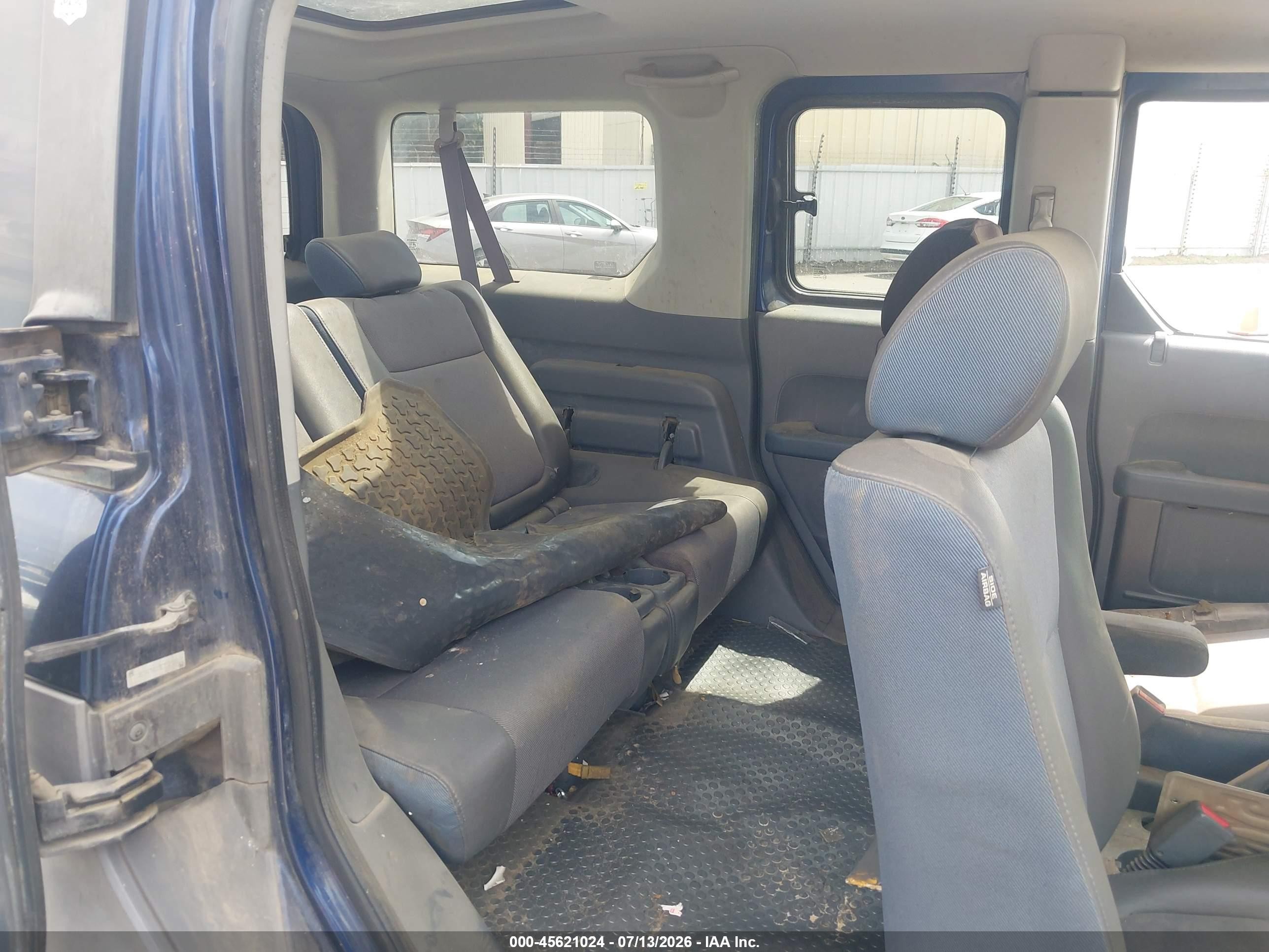 2003 Honda Element Ex Blue vin: 5J6YH286X3L050546