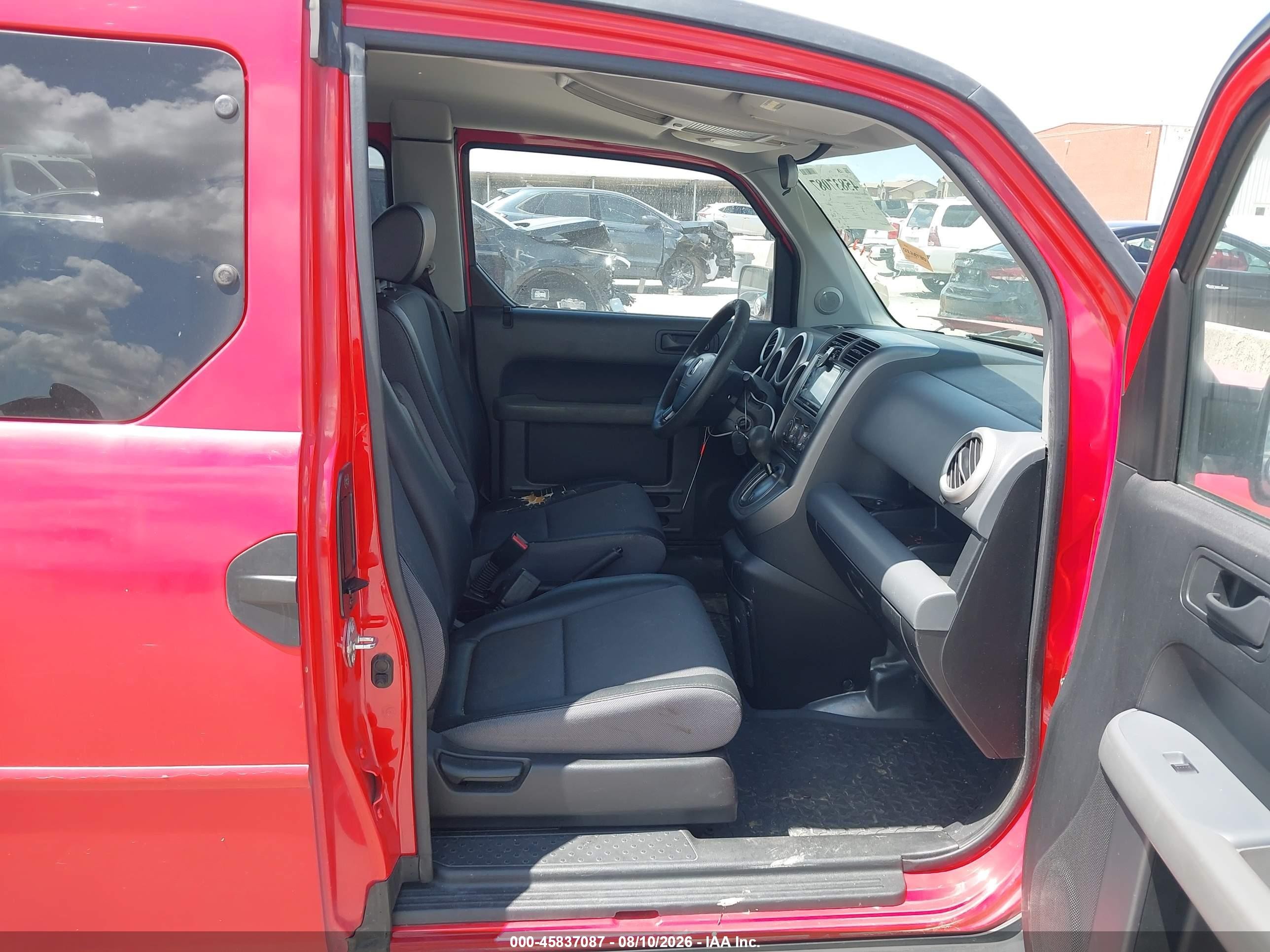 2005 Honda Element Ex Red vin: 5J6YH286X5L020742