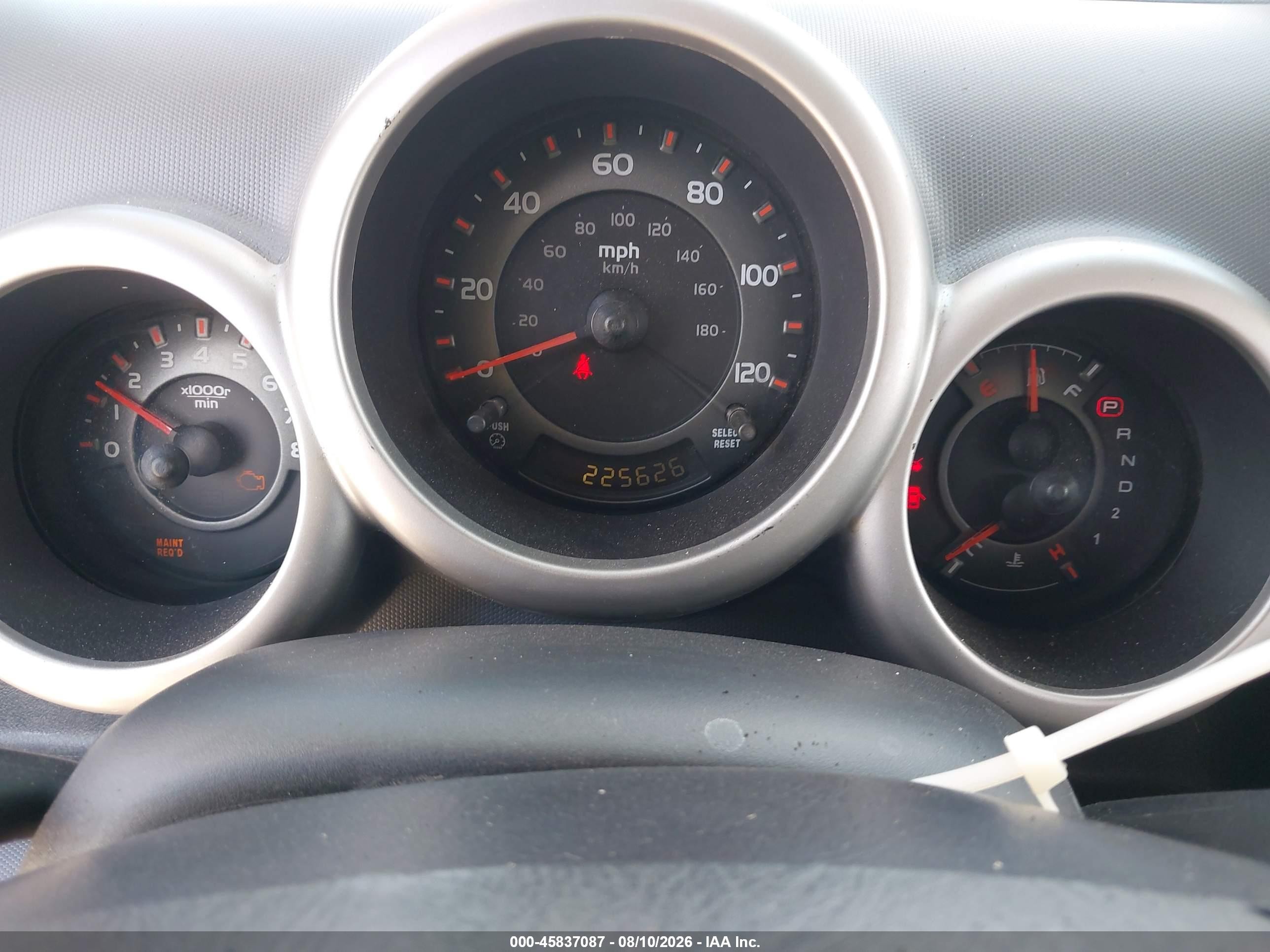 2005 Honda Element Ex Red vin: 5J6YH286X5L020742