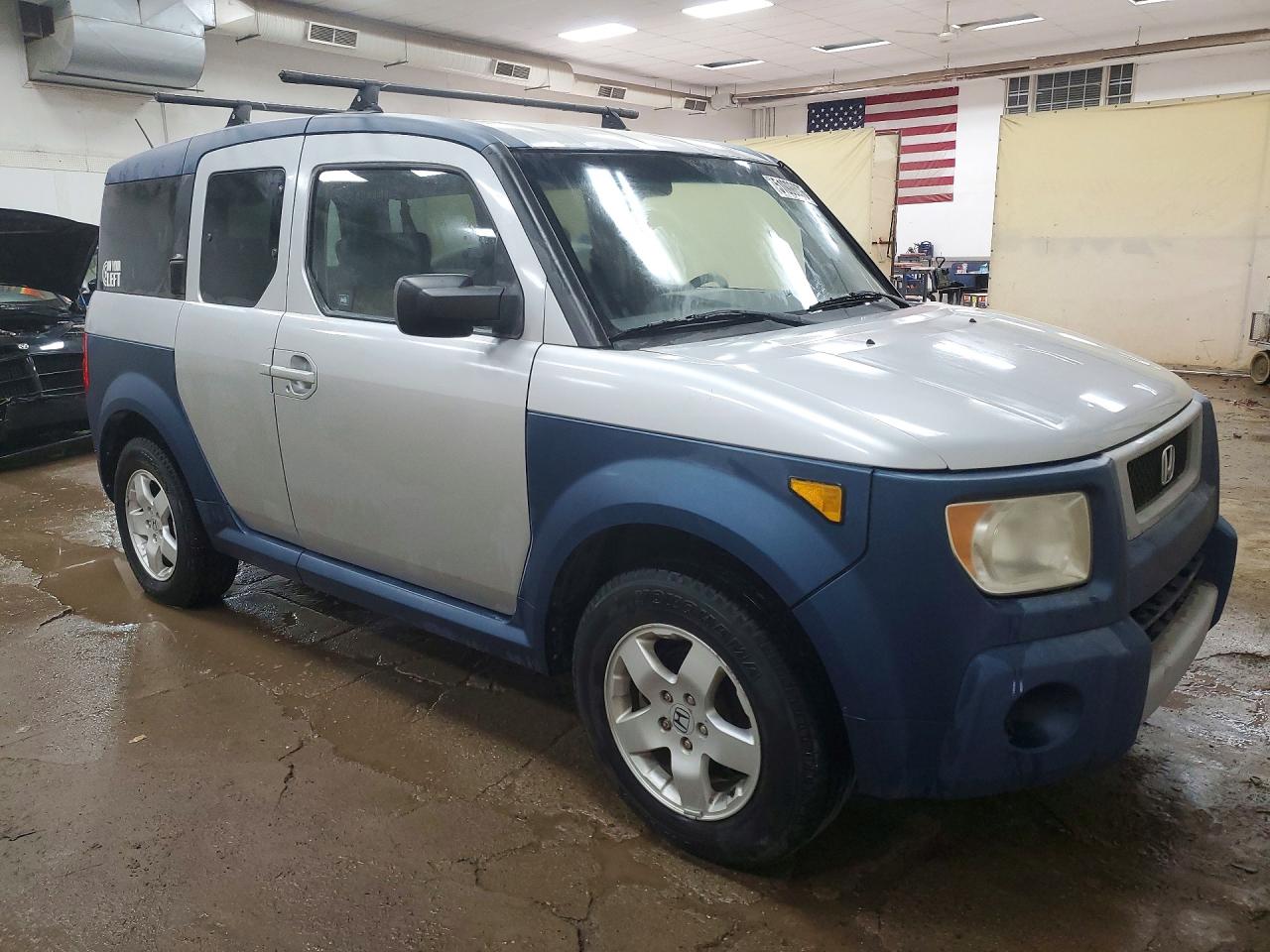 2005 Honda Element Ex Blue vin: 5J6YH286X5L023916