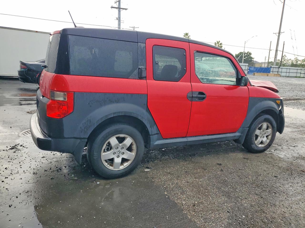 2005 Honda Element Ex Red vin: 5J6YH286X5L027304
