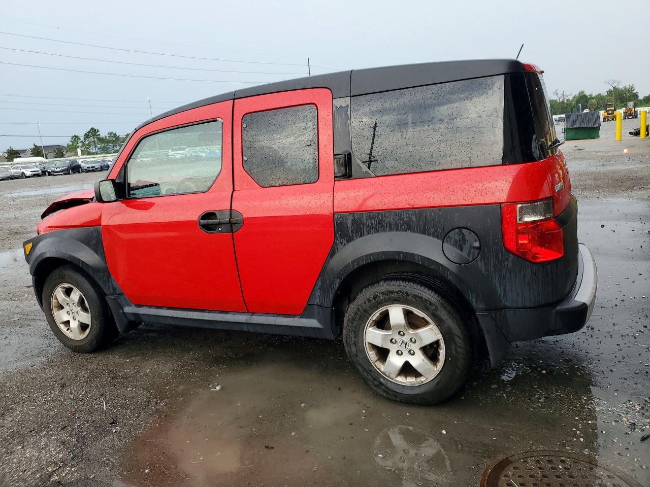 2005 Honda Element Ex Red vin: 5J6YH286X5L027304