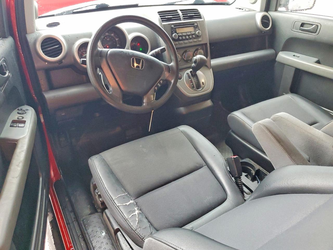 2005 Honda Element Ex Red vin: 5J6YH286X5L027304