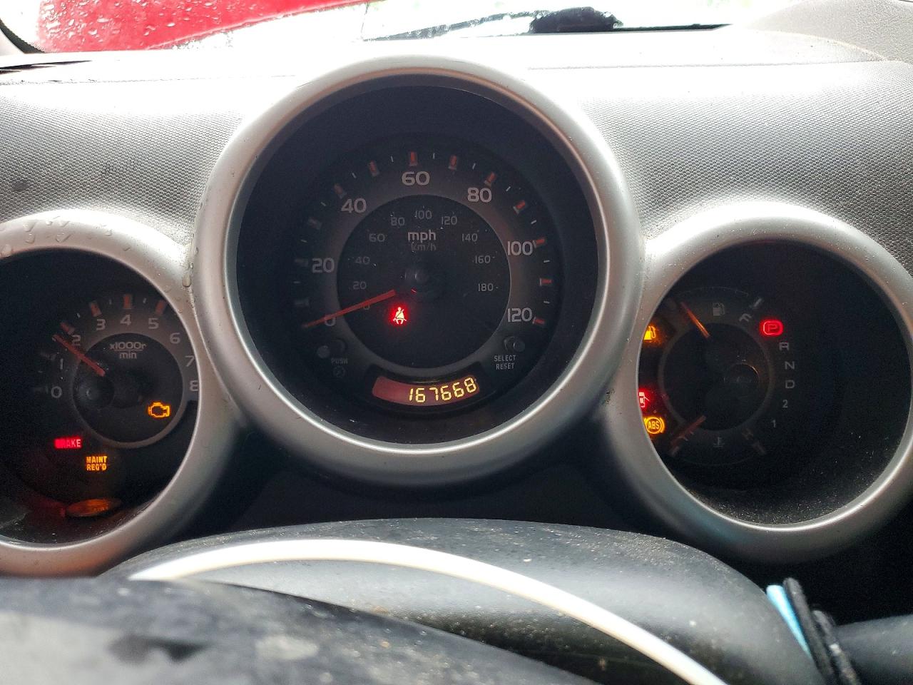 2005 Honda Element Ex Red vin: 5J6YH286X5L027304