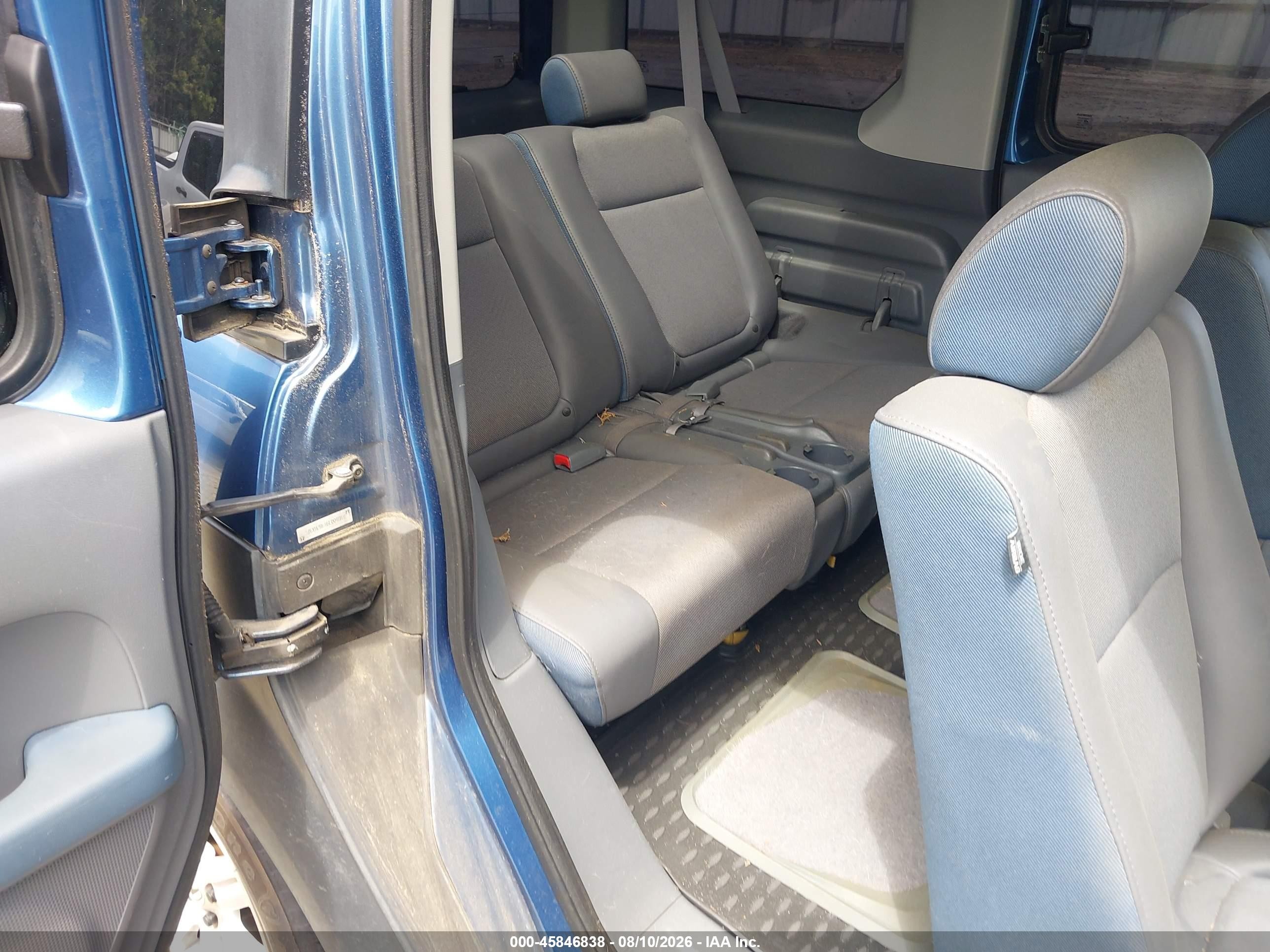 2006 Honda Element Ex Blue vin: 5J6YH286X6L004848