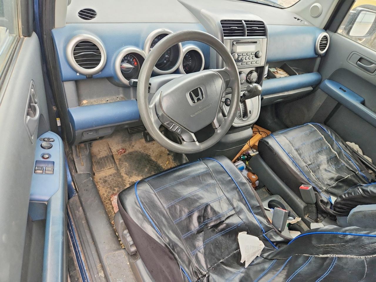 2006 Honda Element Ex Blue vin: 5J6YH286X6L020404
