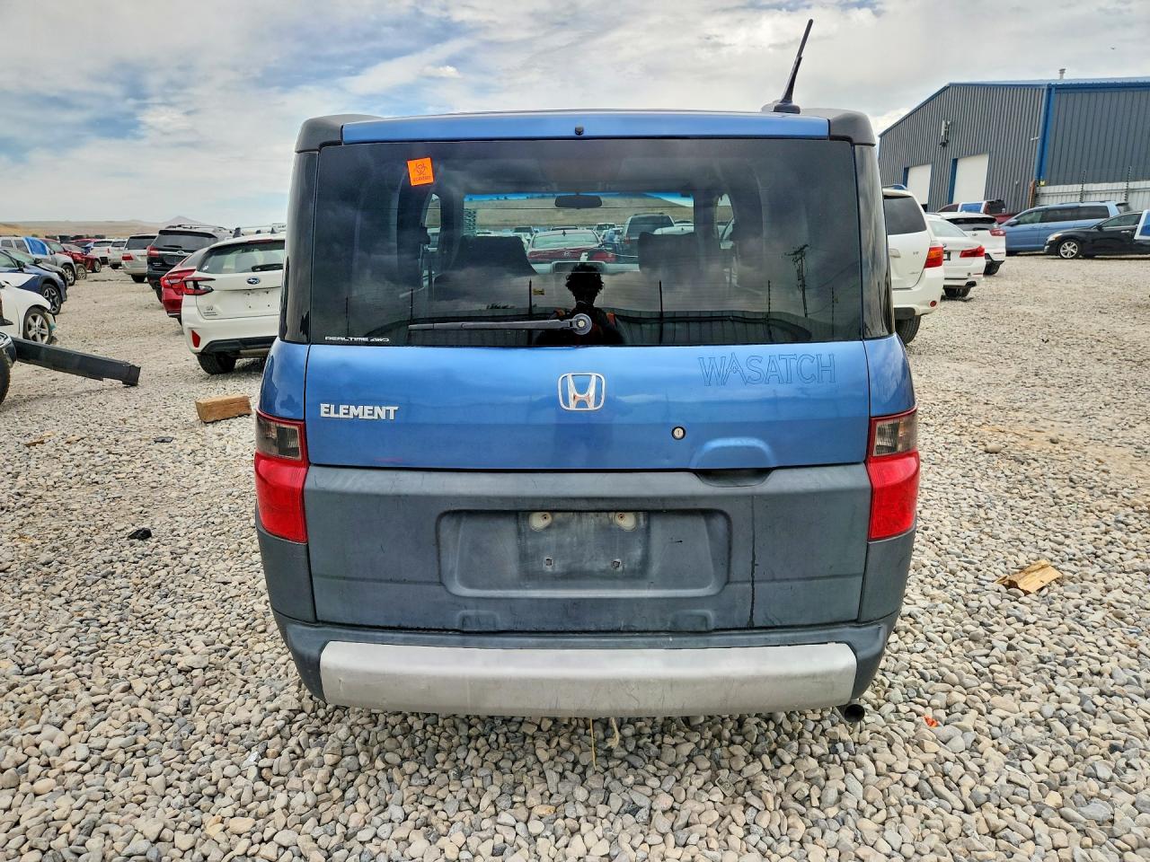 2006 Honda Element Ex Blue vin: 5J6YH286X6L020404