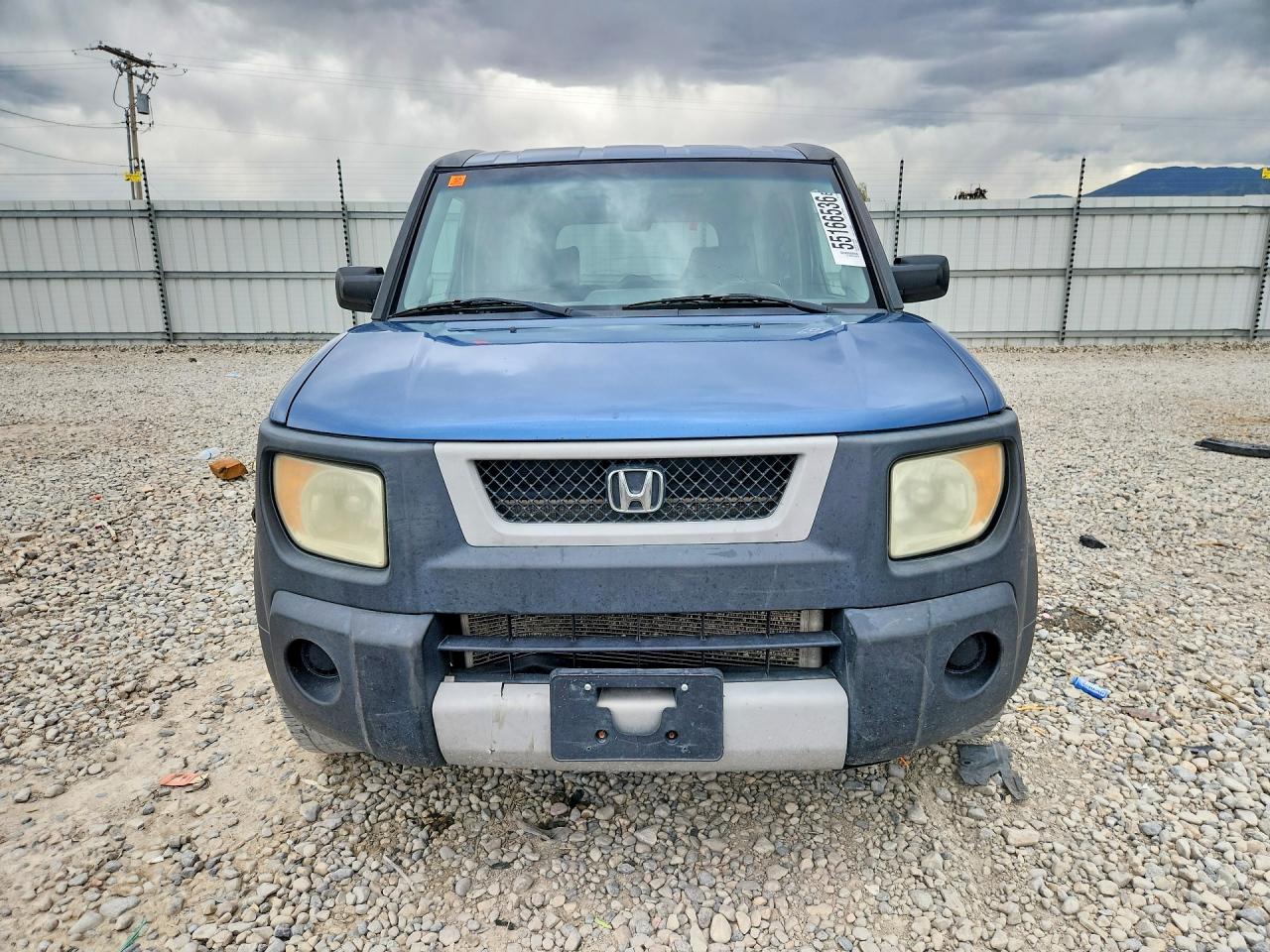 2006 Honda Element Ex Blue vin: 5J6YH286X6L020404