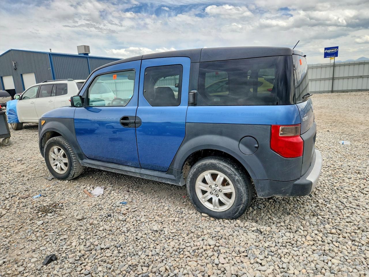 2006 Honda Element Ex Blue vin: 5J6YH286X6L020404