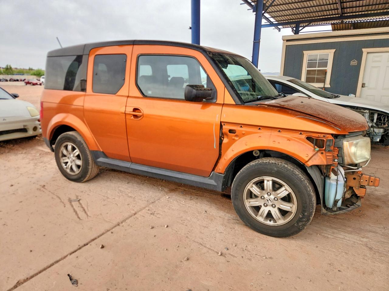 2006 Honda Element Ex Orange vin: 5J6YH28706L009923