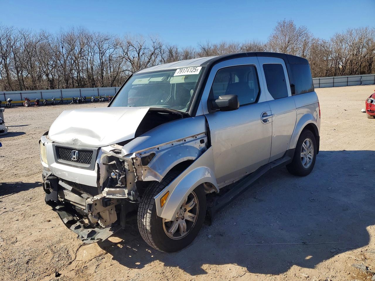 2006 Honda Element Ex Silver vin: 5J6YH28706L019223