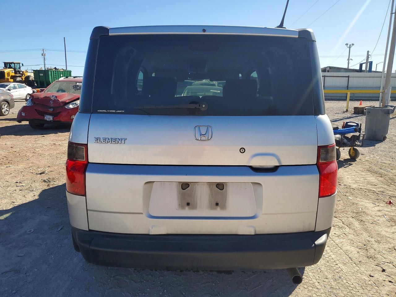 2006 Honda Element Ex Silver vin: 5J6YH28706L019223