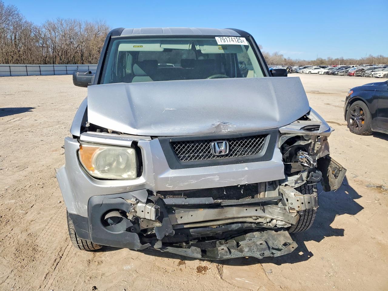 2006 Honda Element Ex Silver vin: 5J6YH28706L019223