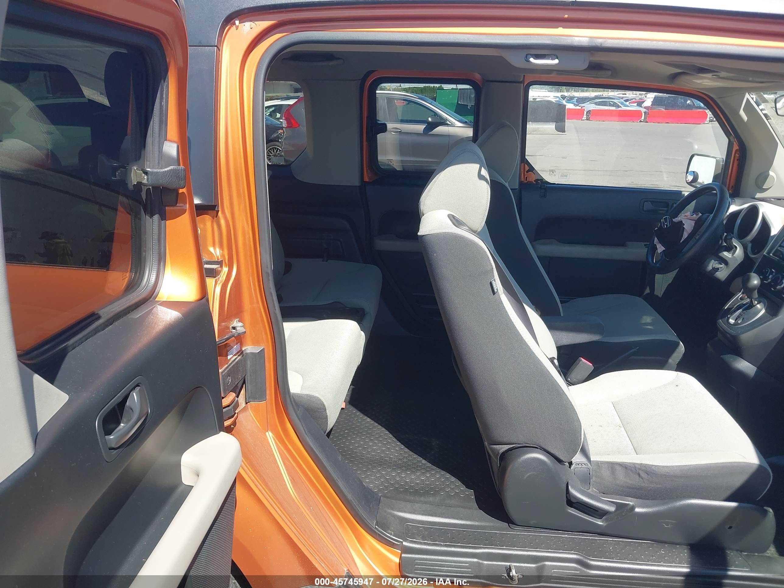 2007 Honda Element Ex Orange vin: 5J6YH28707L004528